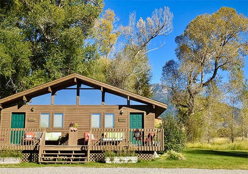 The Dyrt's photo of a cabin at Hansen Guest Ranch near Grand Teton National Park