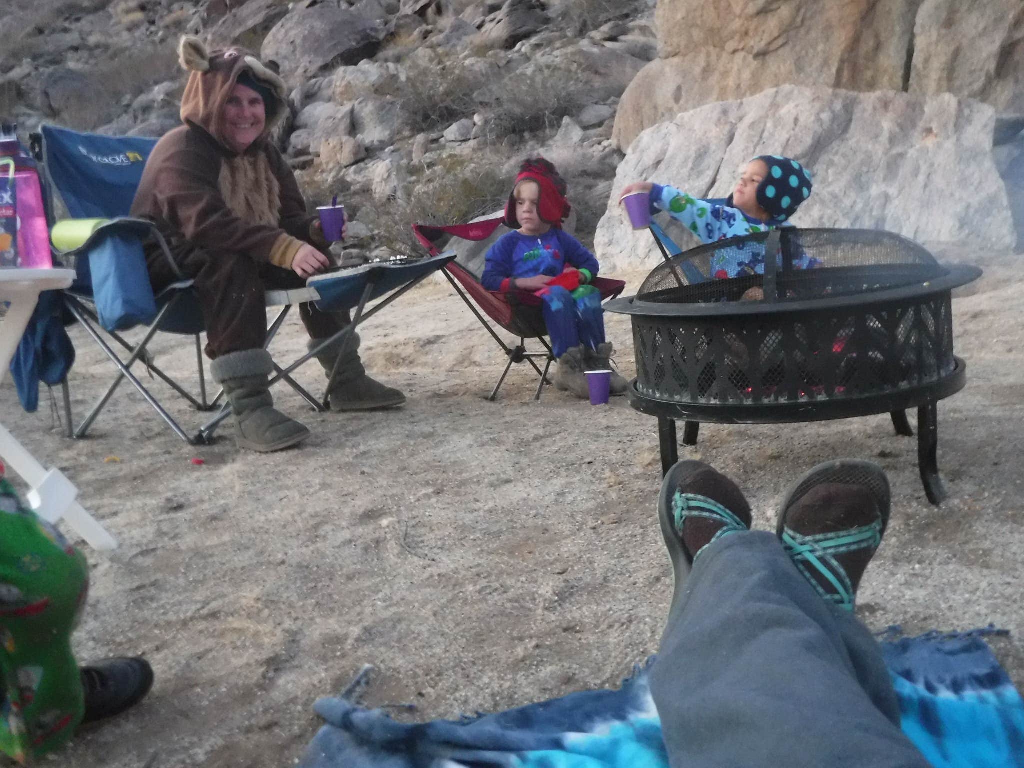 Katie O.'s photo at Blair Valley Primitive Campground — Anza-Borrego Desert State Park in California