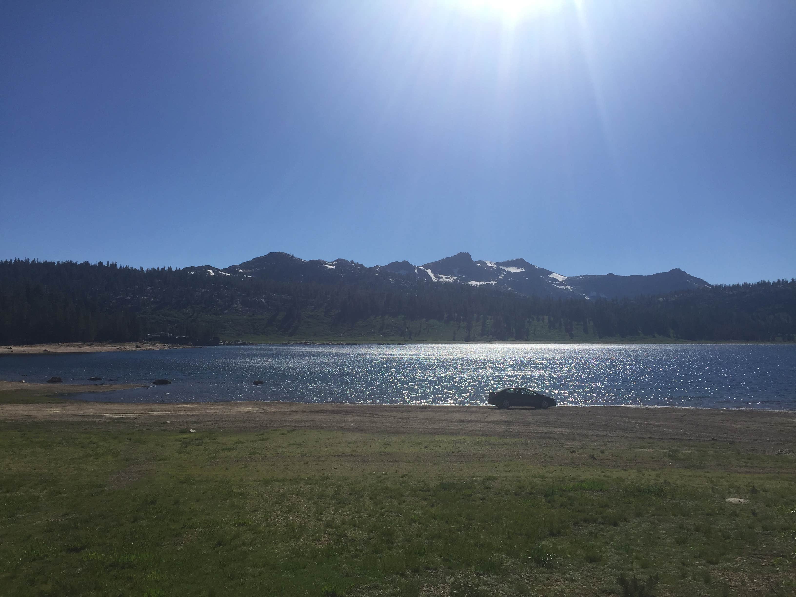 Camper-submitted photo at Lower Blue Lake Campground near Markleeville, CA