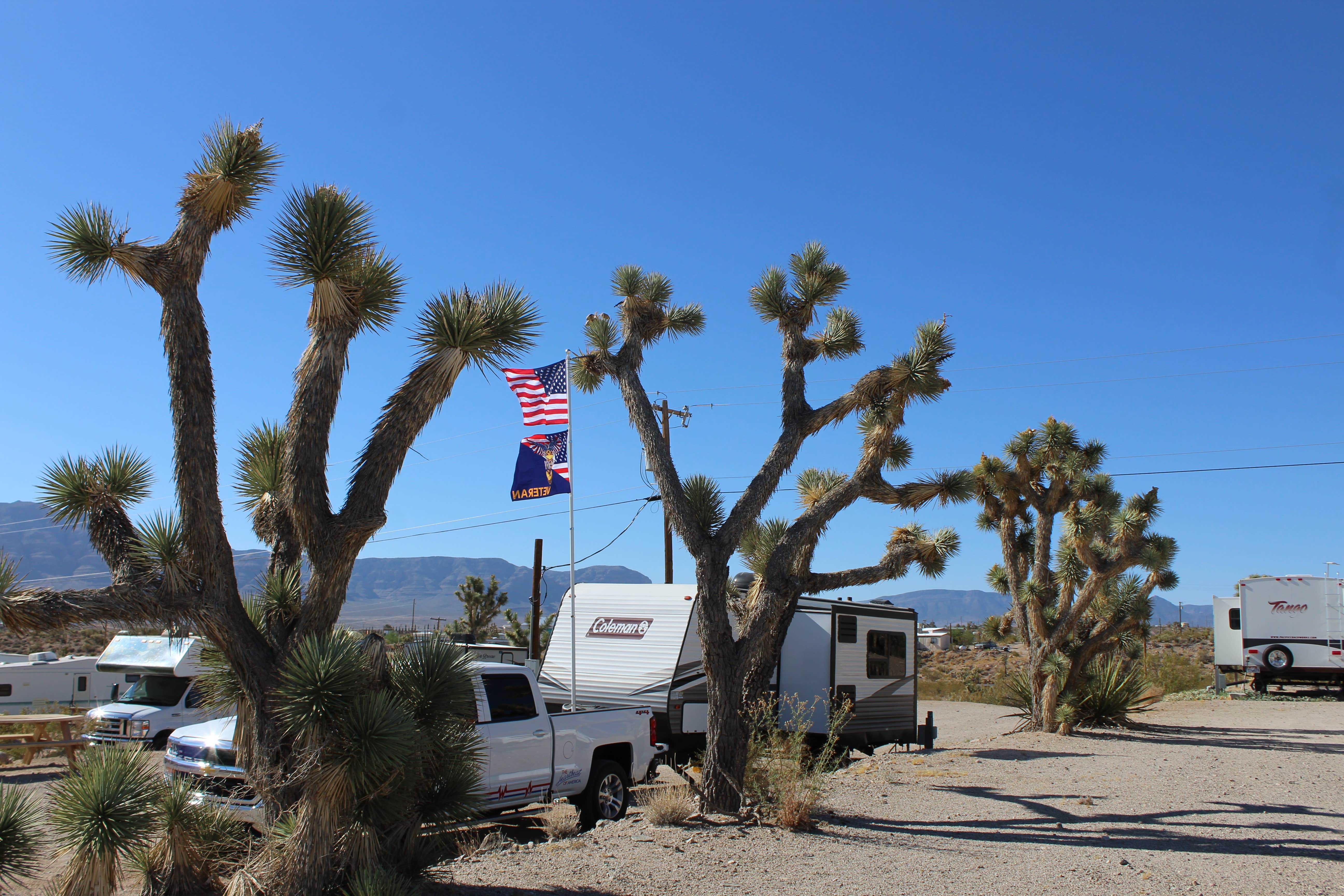 Les W.'s photo of rv camping at Happy Trails Campground & Mini Motel near Temple Bar Marina, AZ