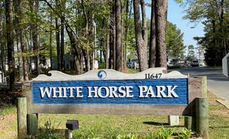 Camping near Strawberry Crossroads: White Horse RV Park, Ocean Pines, Maryland
