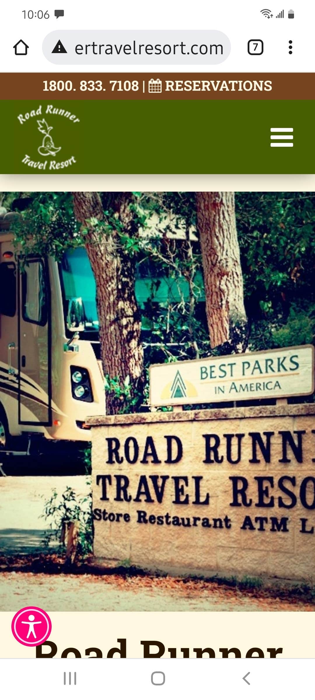 Camper submitted image from Road Runner Travel Resort - 3