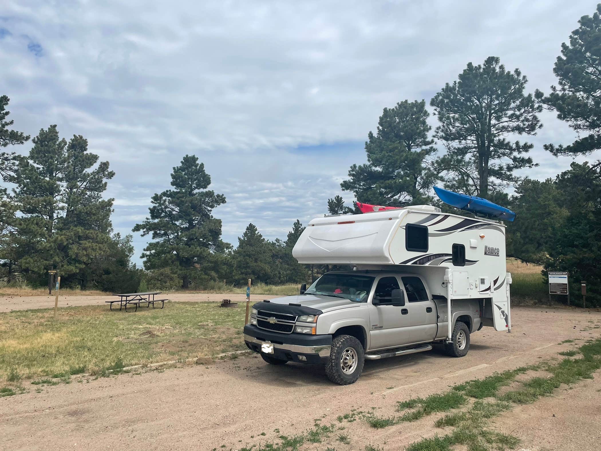 Chris C.'s photo of rv camping at Wildcat Hills State Recreation Area near Pine Bluffs, WY