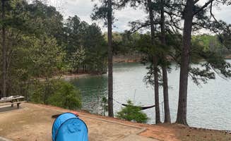 Claire M.'s photo of camping with pets at Van Pugh South Campground near Duluth, GA