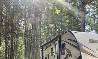 Camping near Barron Creek Boating Site: Koocanusa Resort and Marina, Kootenai National Forest, Montana