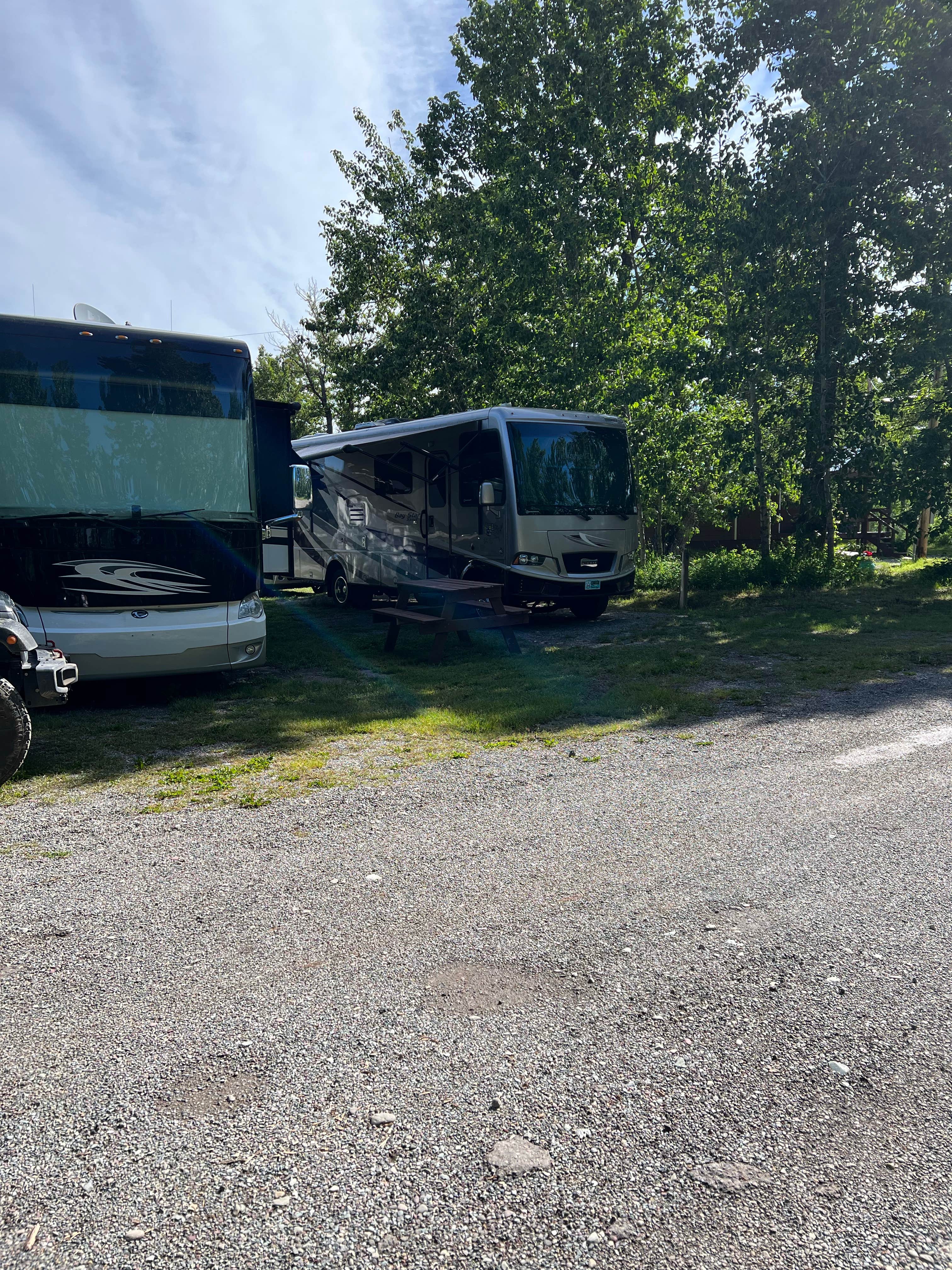 Love4travel T.'s photo of rv camping at Heart of Glacier RV Park & Cabins near Browning, MT