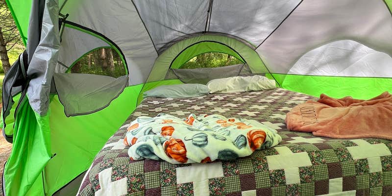 Camper submitted image from New River Alleghany Access Primitive Paddle-in — New River State Park