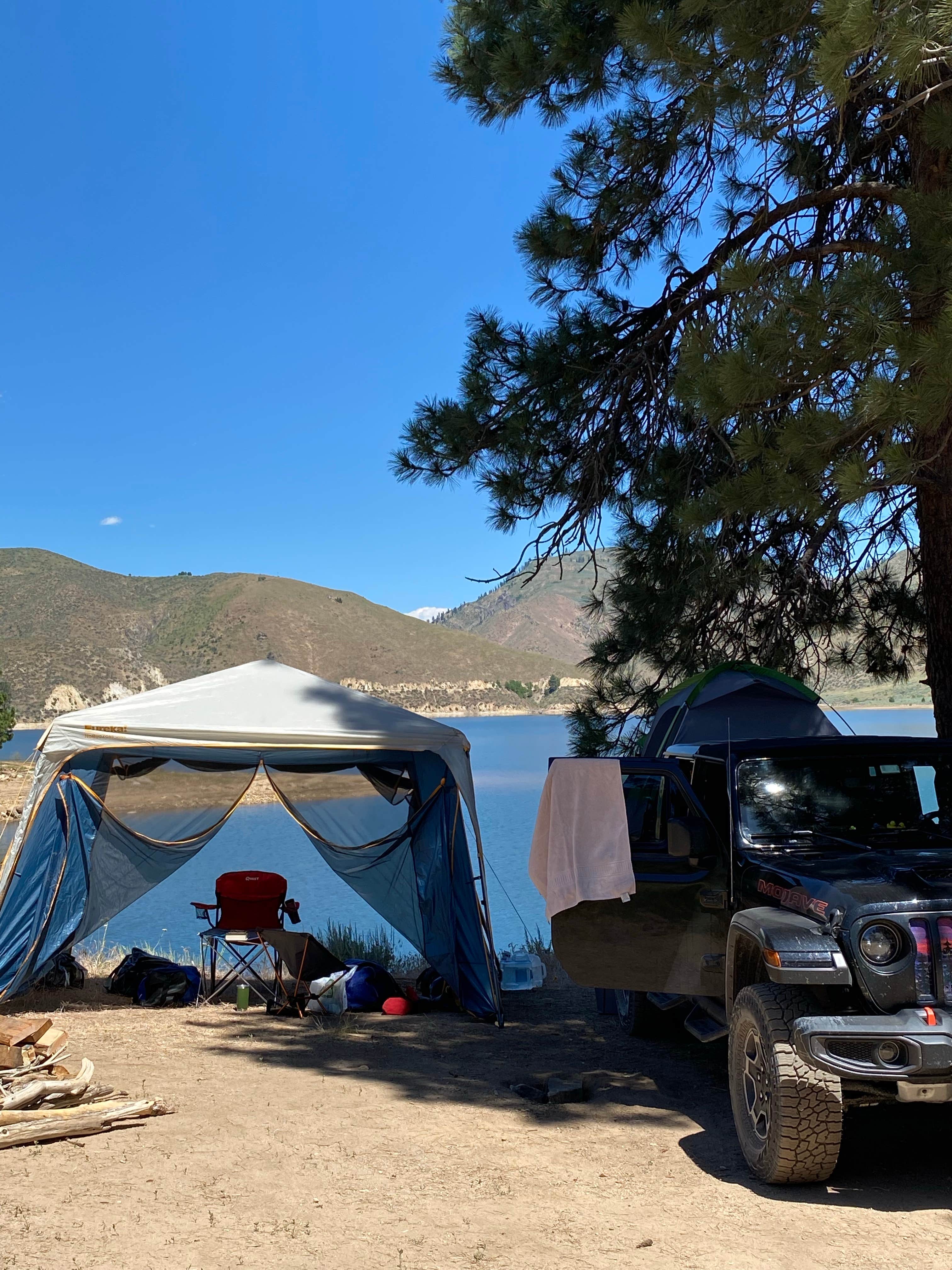 Camper-submitted photo at Irish Point Dispersed Camp Ground near Star, ID