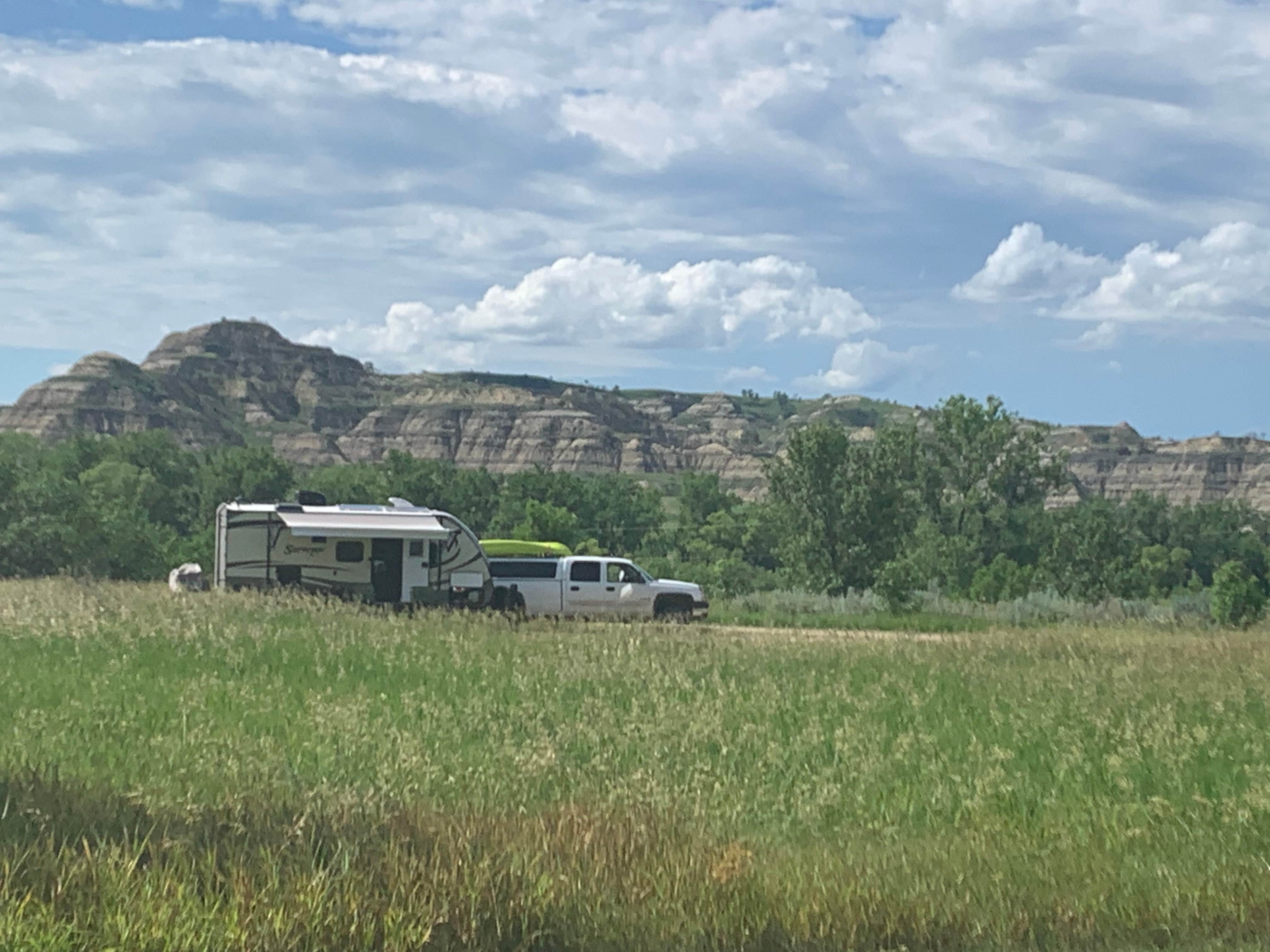 Eric G.'s photo of rv camping at Ccc Campground (Nd) — Dakota Prairie National Grasslands near Epping, ND
