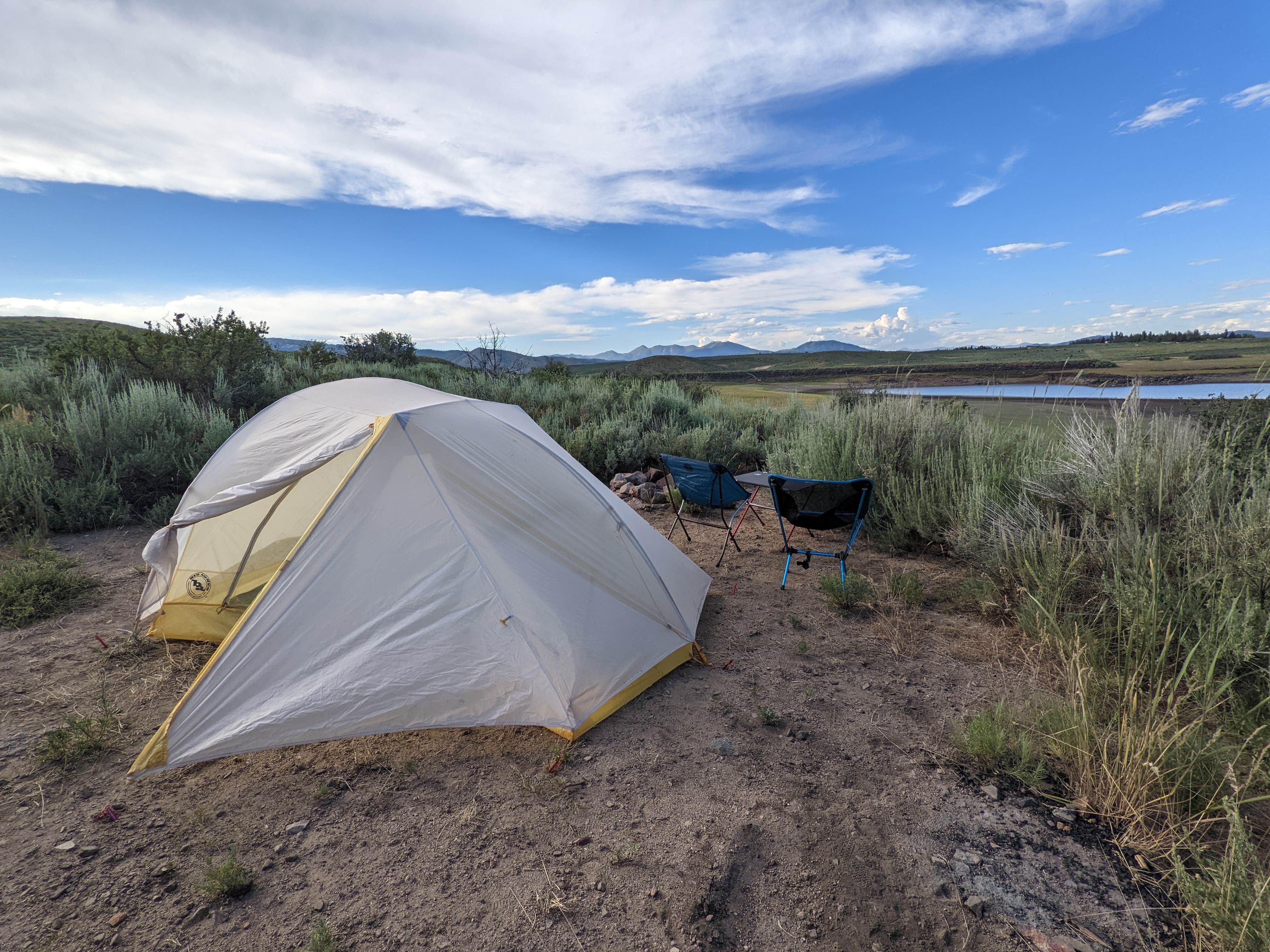 Camper-submitted photo at Little Camas Reservoir near Corral, ID