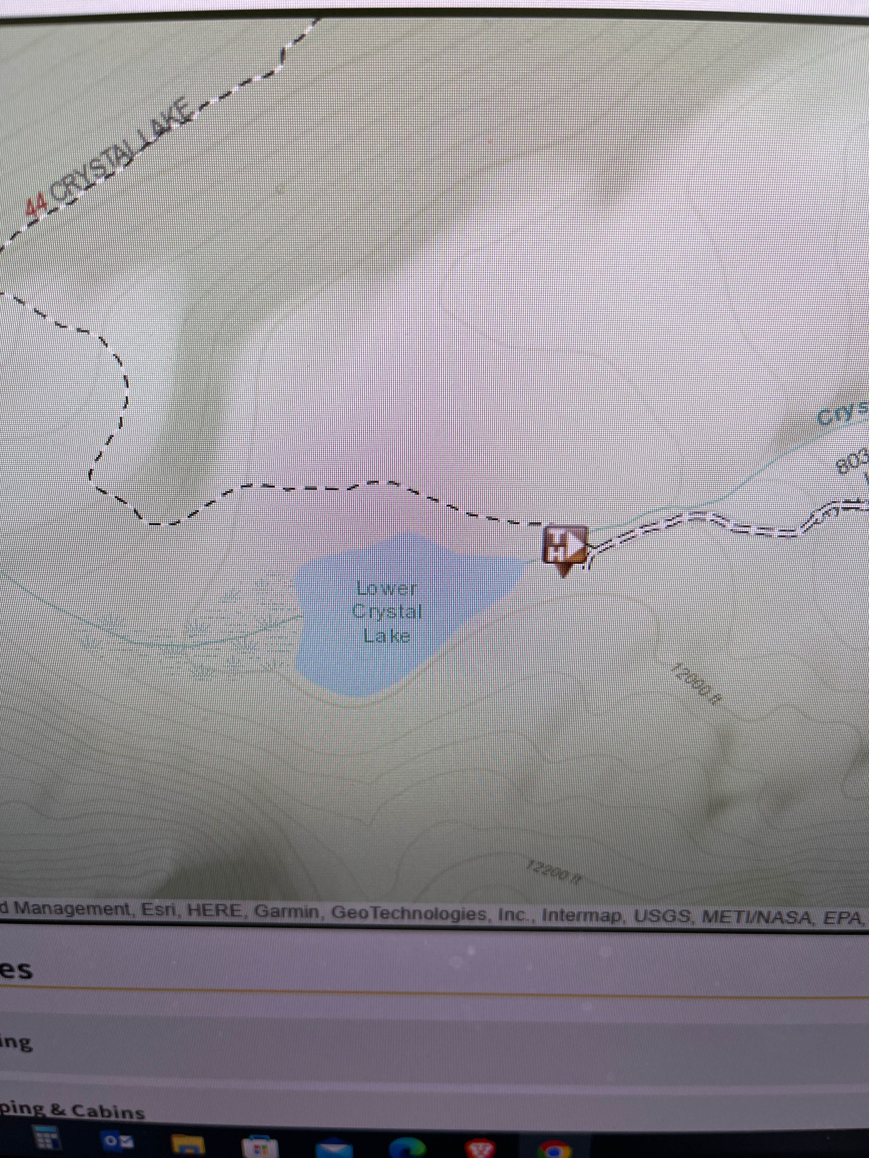 Camper-submitted photo at Lower Crystal Lake- Dispersed Camping near Dillon, CO