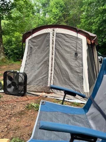Camper-submitted photo at Jenny's Creek Family Campground near Murrayville, GA