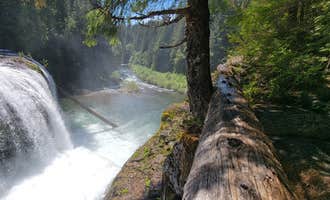 Camping near Lower Falls Campground: Lewis River Horse Camp, Gifford Pinchot National Forest, Washington