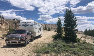 Camping near Atlantic City Campground: Wild Iris OK Corral, Lander, Wyoming