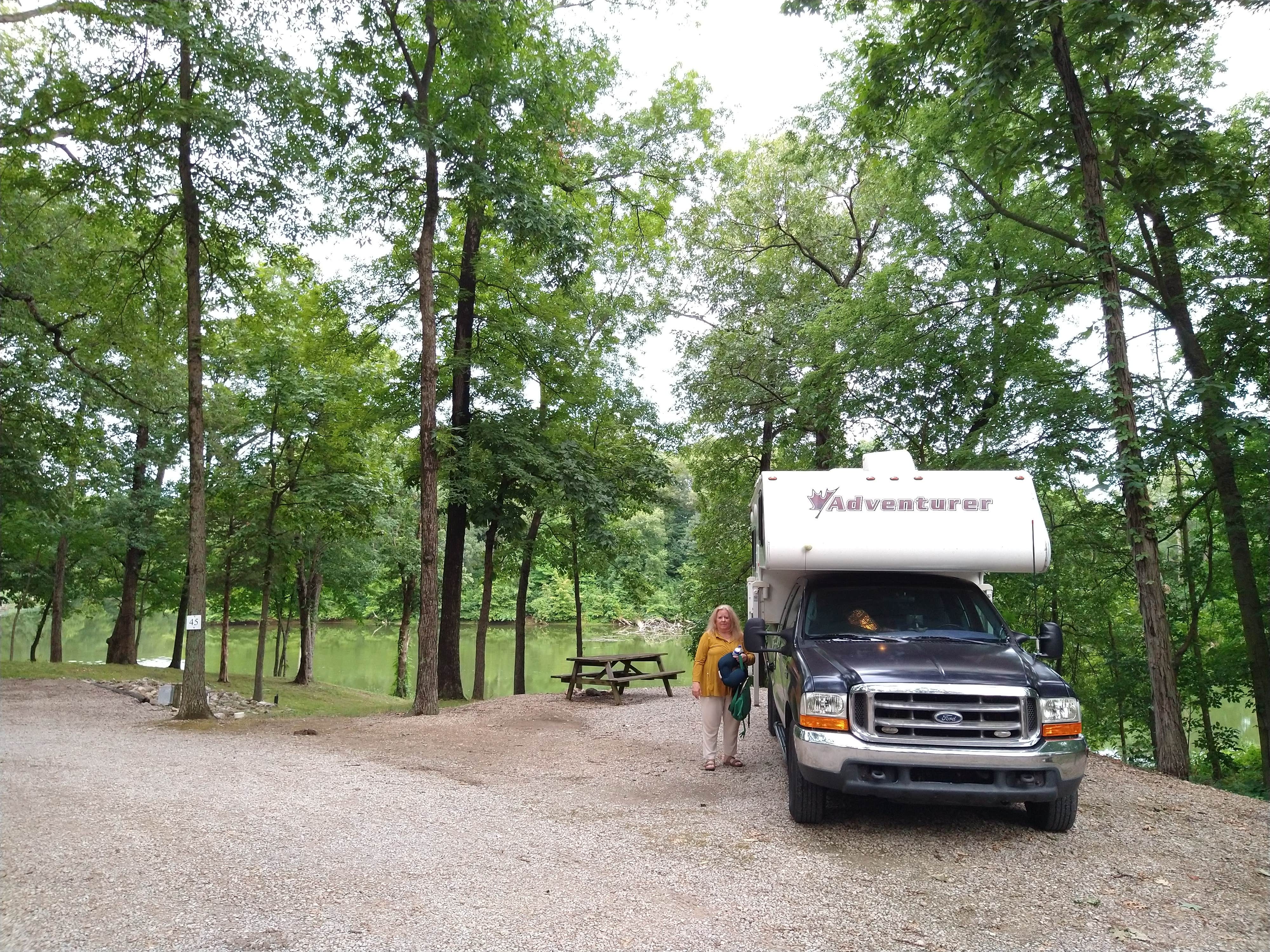 Terry F.'s photo of rv camping at Camp Lakewood near Sullivan, IL