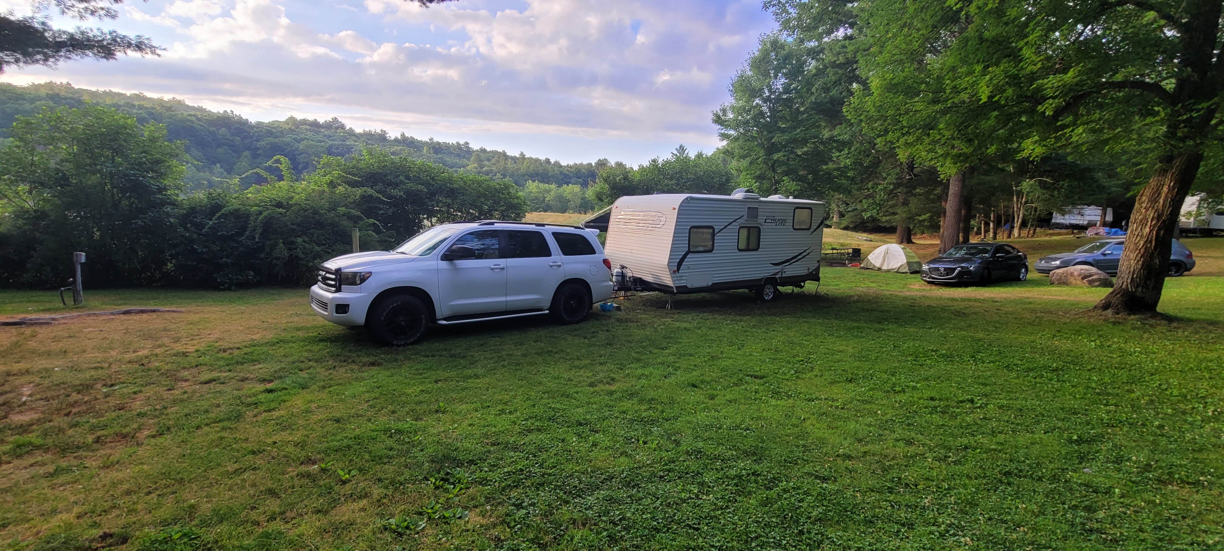 Camper-submitted photo at Wilderness Lake Park near West Simsbury, CT