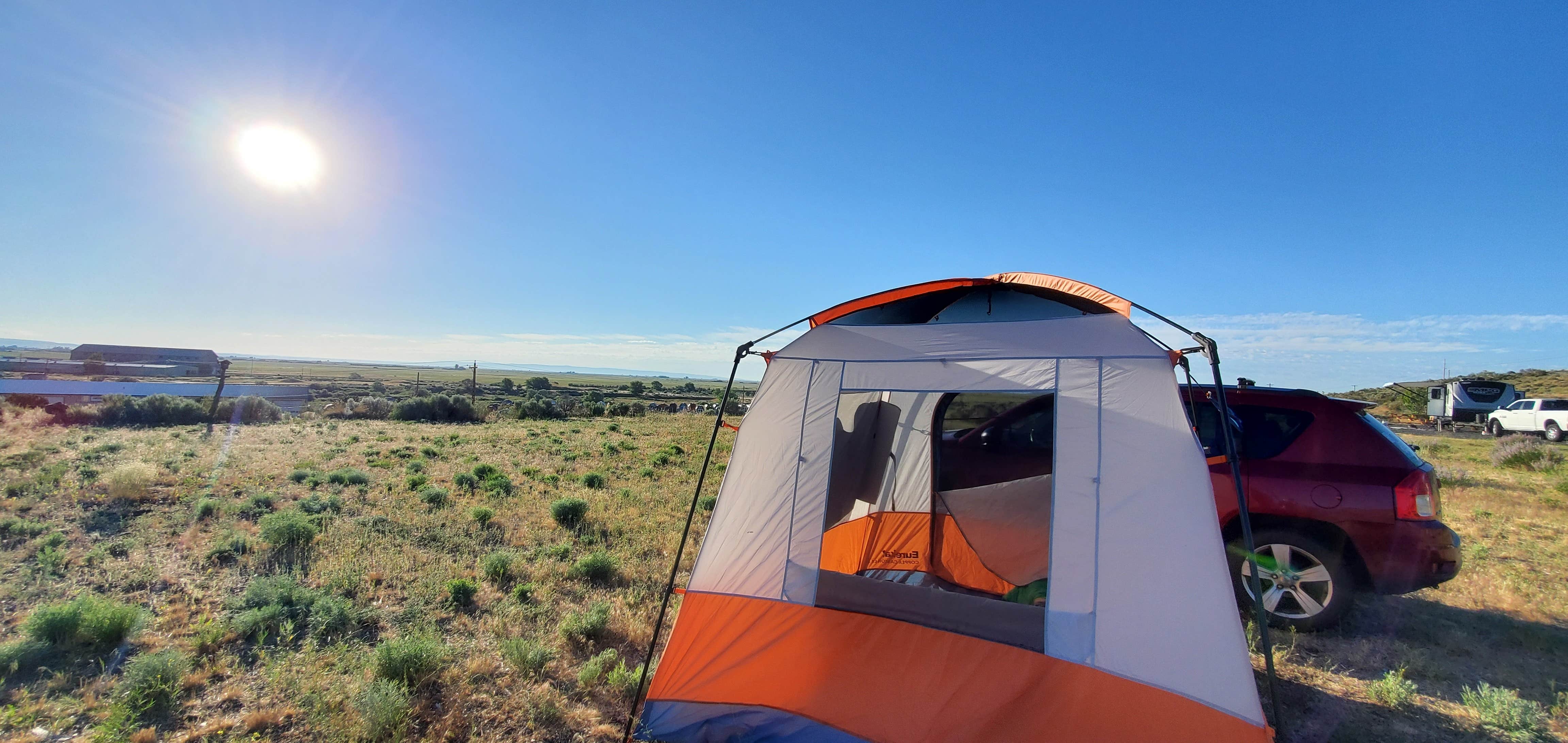 Camper-submitted photo at Bosch's Big Bear RV Park near Burns, OR