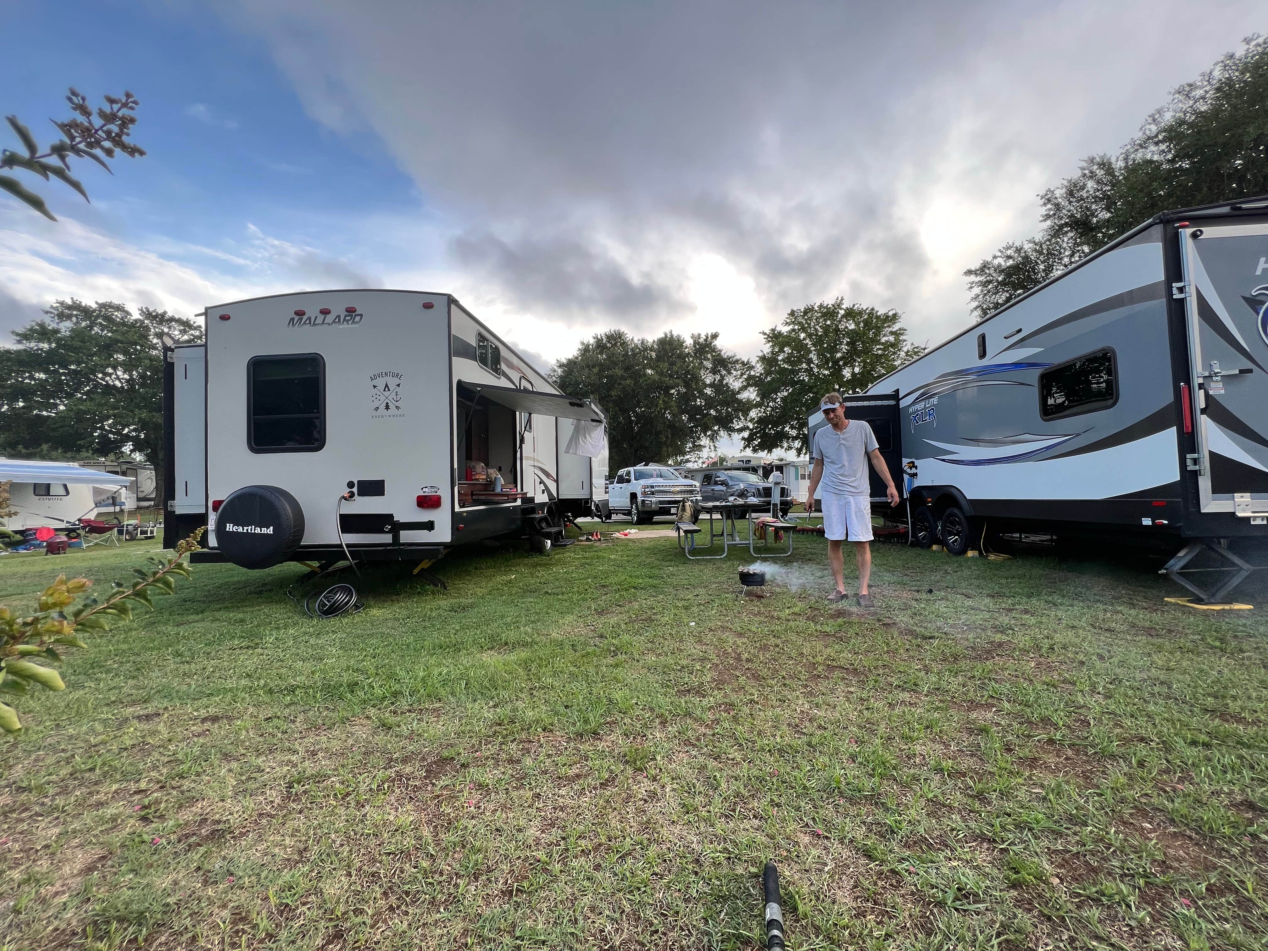 Caroline S.'s photo of rv camping at Goose Creek Campground in North Carolina