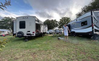 Caroline S.'s photo of rv camping at Goose Creek Campground near North Topsail Beach, NC