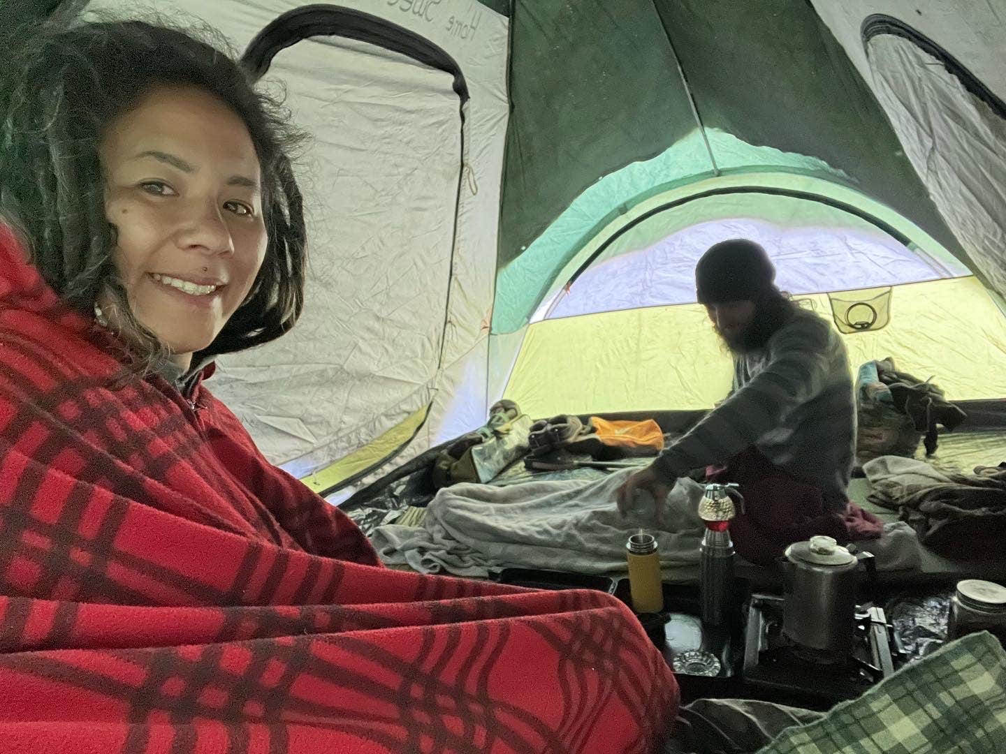'Possible P.'s photo of tent camping at Possible Property near Elk Creek, VA