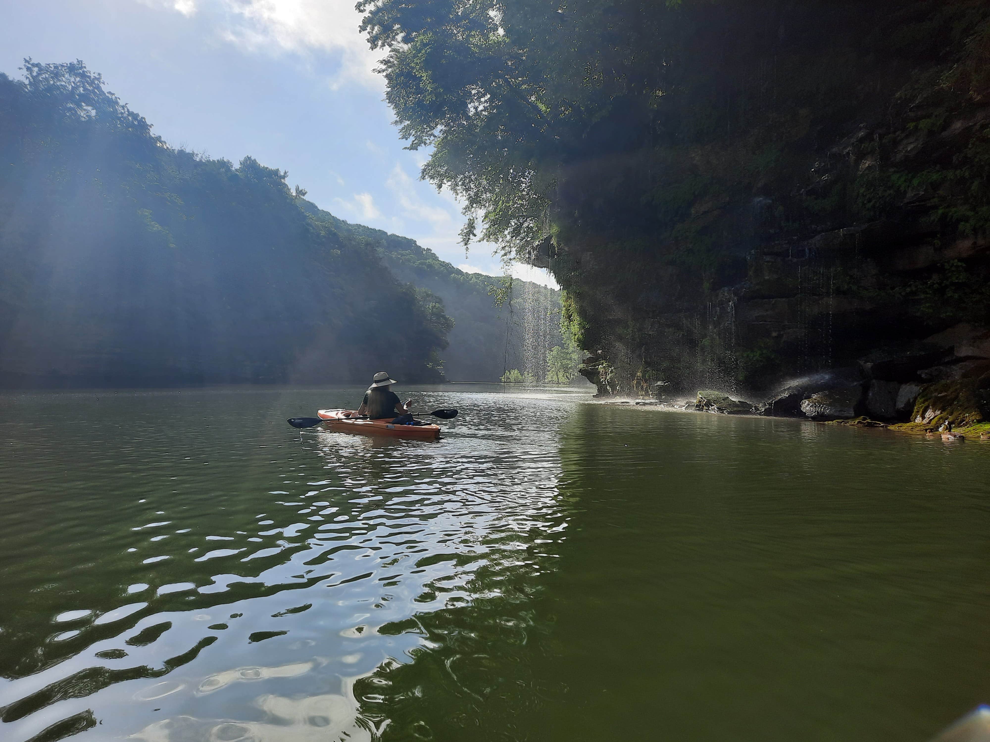 Camper-submitted photo at Bear Bluff Retreat above Center Hill Lake near Walling, TN