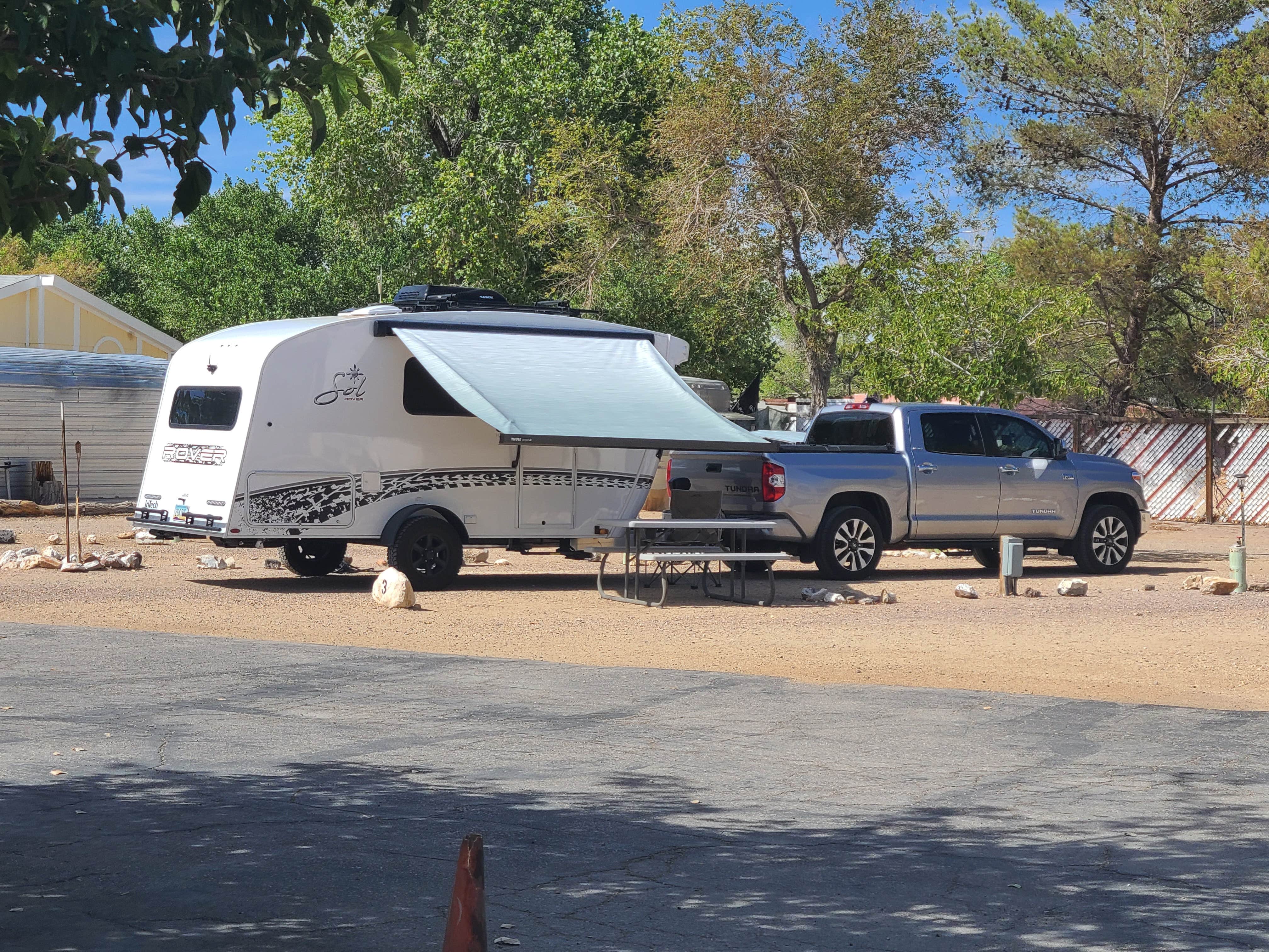 SEAN E.'s photo of rv camping at Space Station RV Park & Market near Death Valley National Park