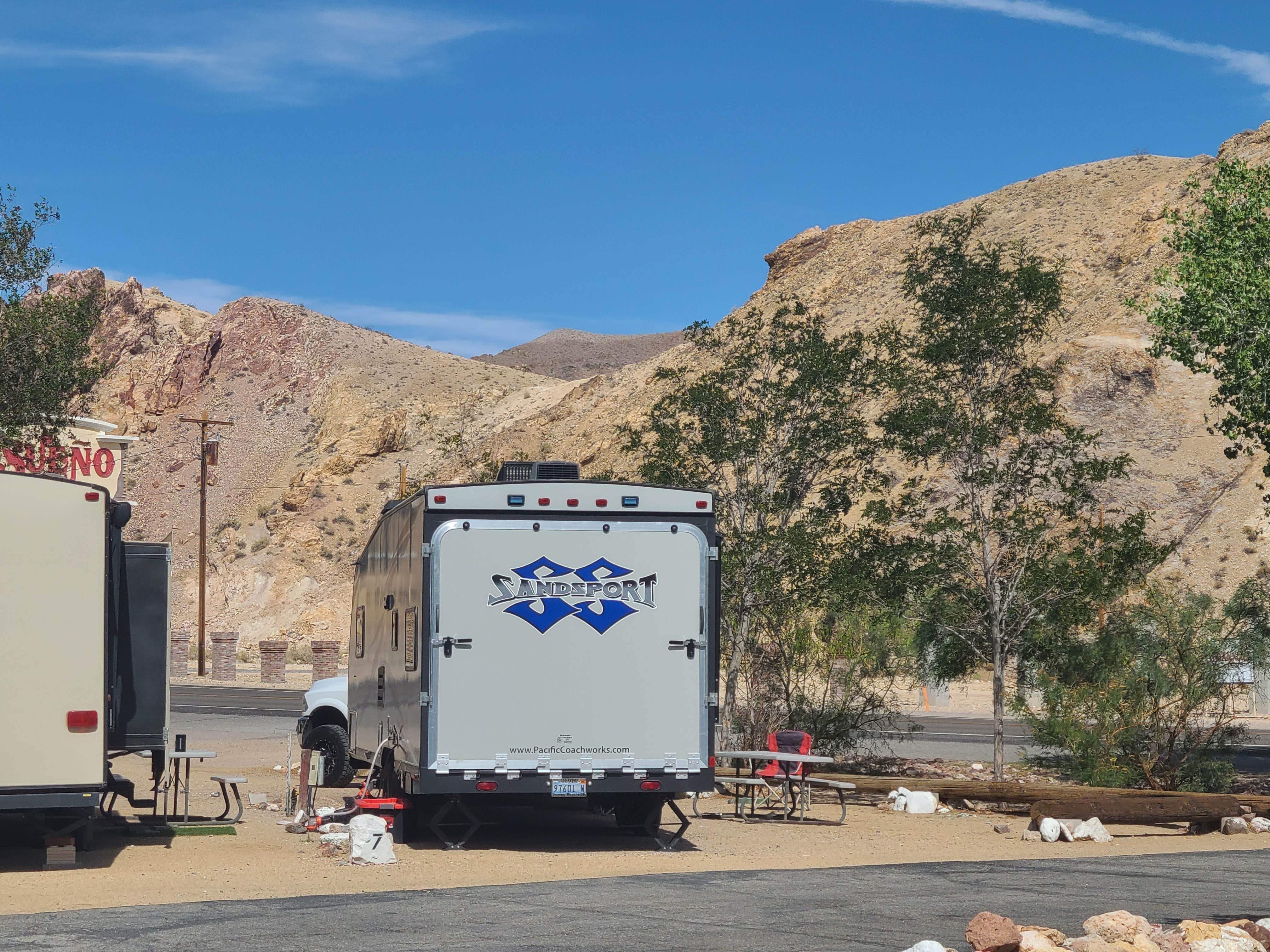 SEAN E.'s photo of rv camping at Space Station RV Park & Market near Amargosa Valley, NV
