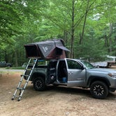 Review photo of Wompatuck State Park Campground by Court R., July 8, 2022