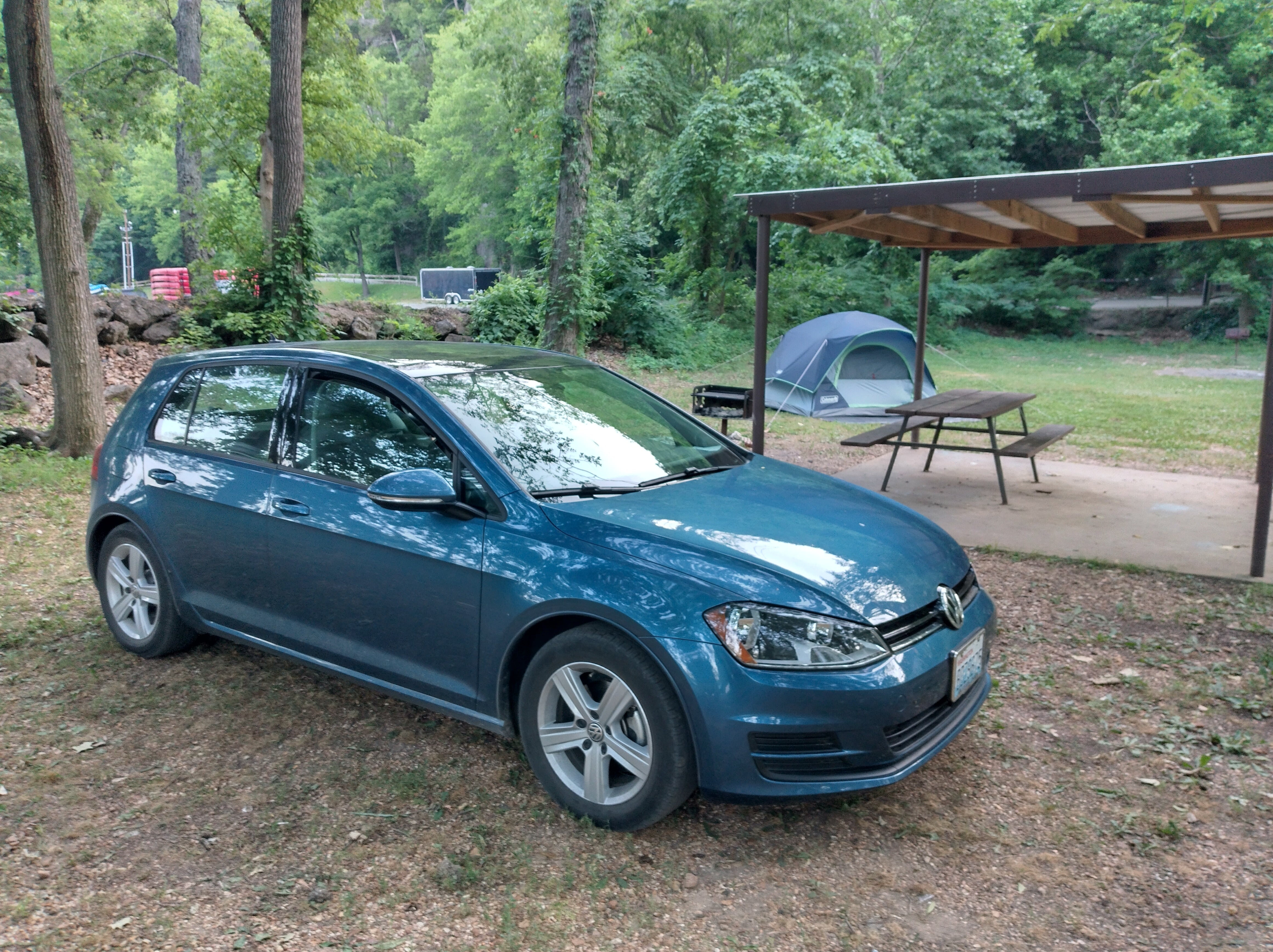 Camper submitted image from Meramec Caverns Natural Campground - 1