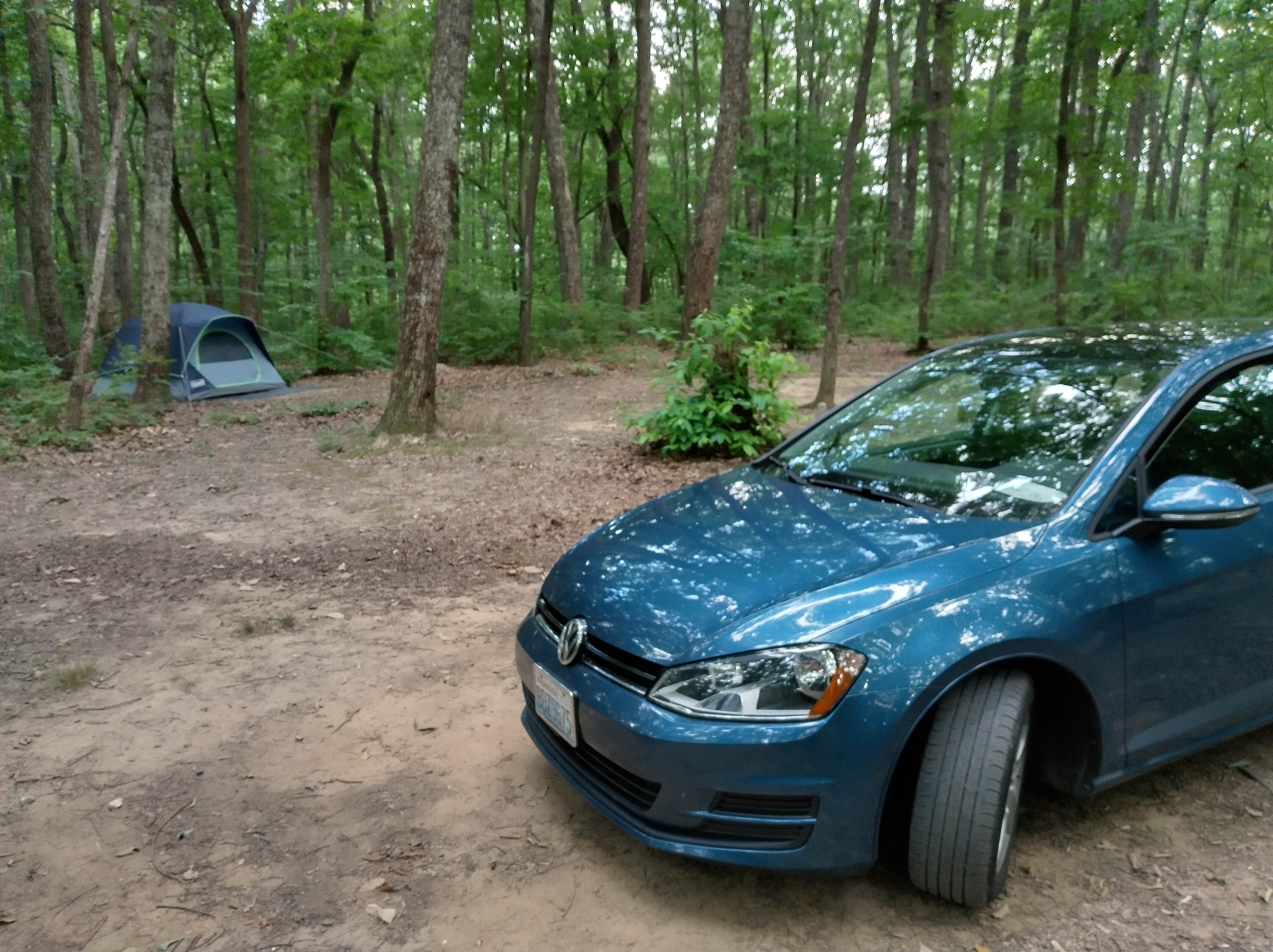 Alex M.'s photo of tent camping at Monte Sano State Park Campground near Baileyton, AL