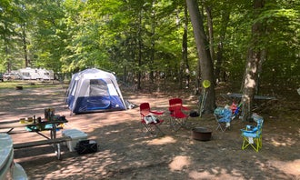 Camping near Hideaway Campground: Dune Town Camp Resort, Mears, Michigan