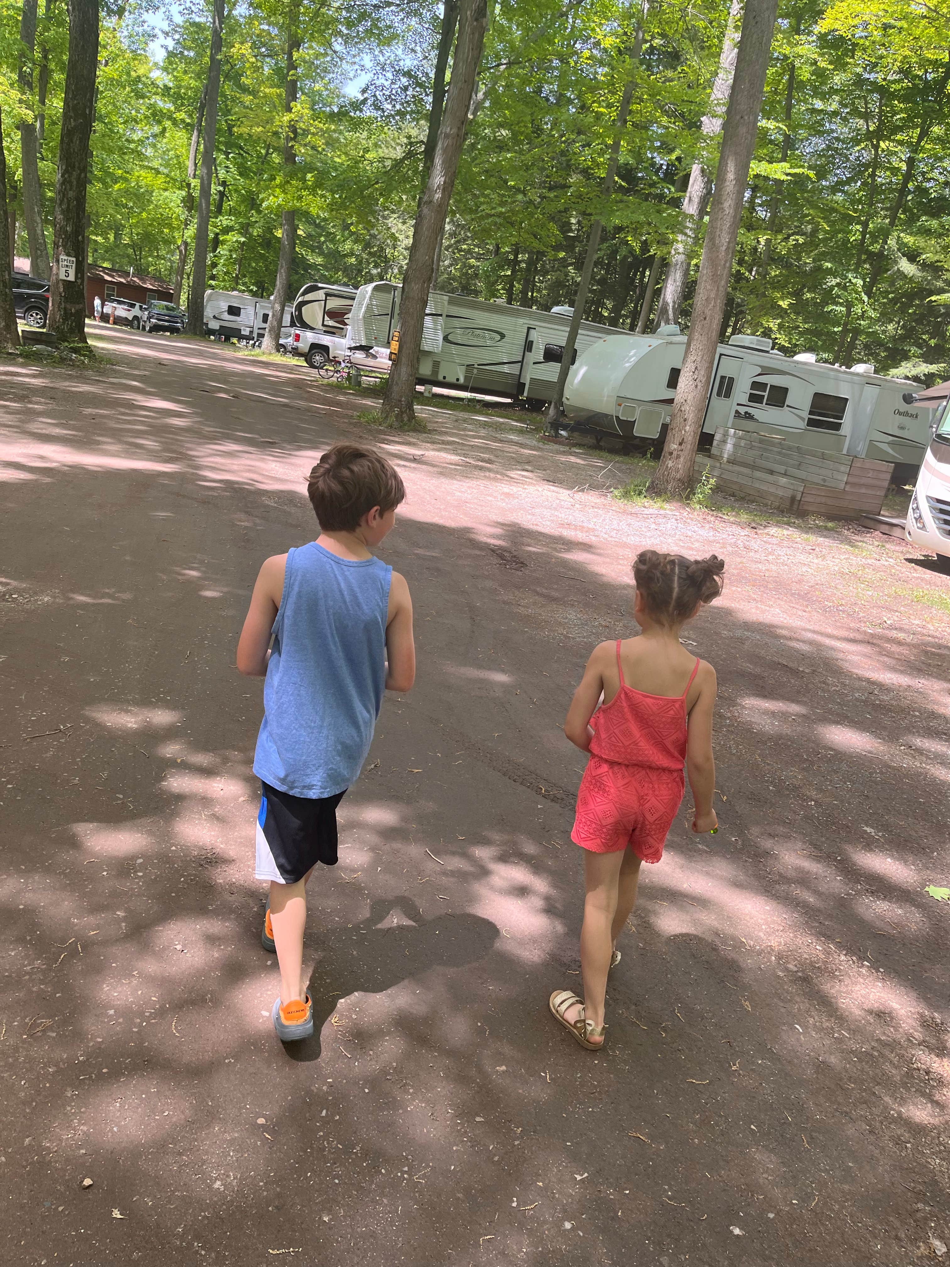 Camper-submitted photo at Duke Creek Campground near Sparta, MI