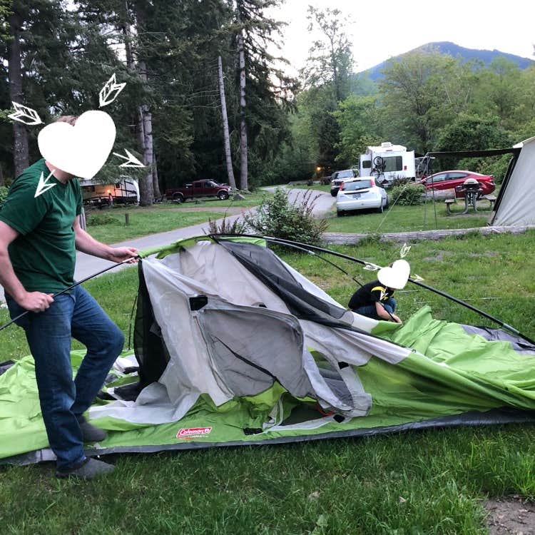 Jessica W.'s photo at Dosewallips State Park Campground in Washington