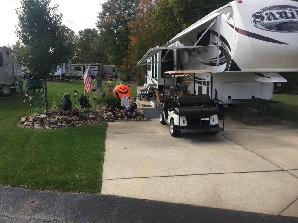 cheyanne P.'s photo of rv camping at Hidden Ridge RV Resort, A Sun RV Resort near West Olive, MI