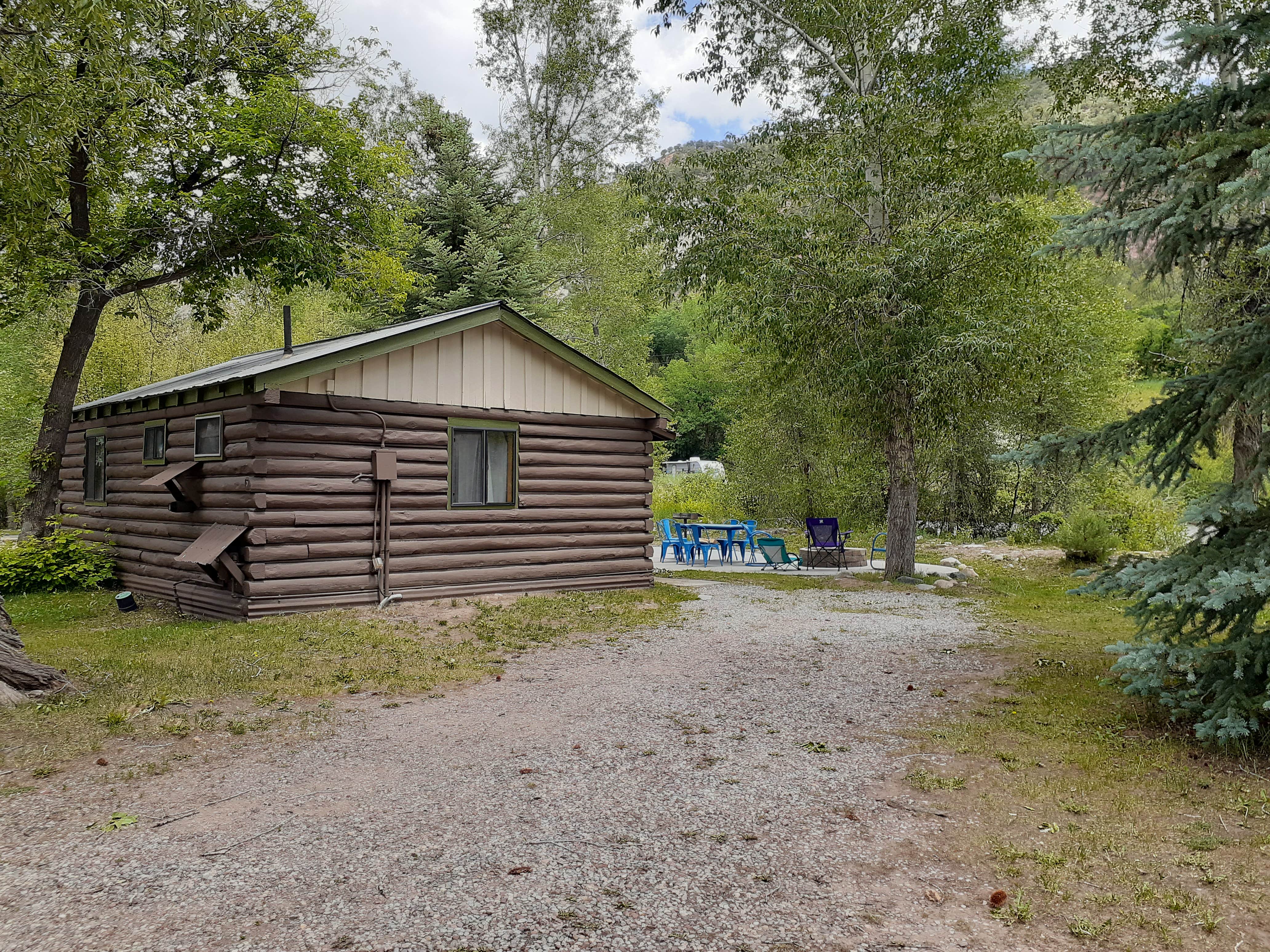 Cynthia K.'s photo of a cabin at Carbondale-Crystal River KOA near Hotchkiss, CO