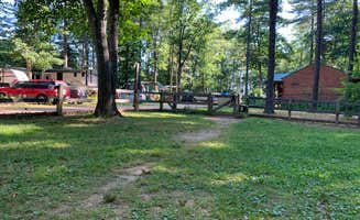 Lynn T.'s photo of glamping accommodations at Freeport / Durham KOA near North Turner, ME