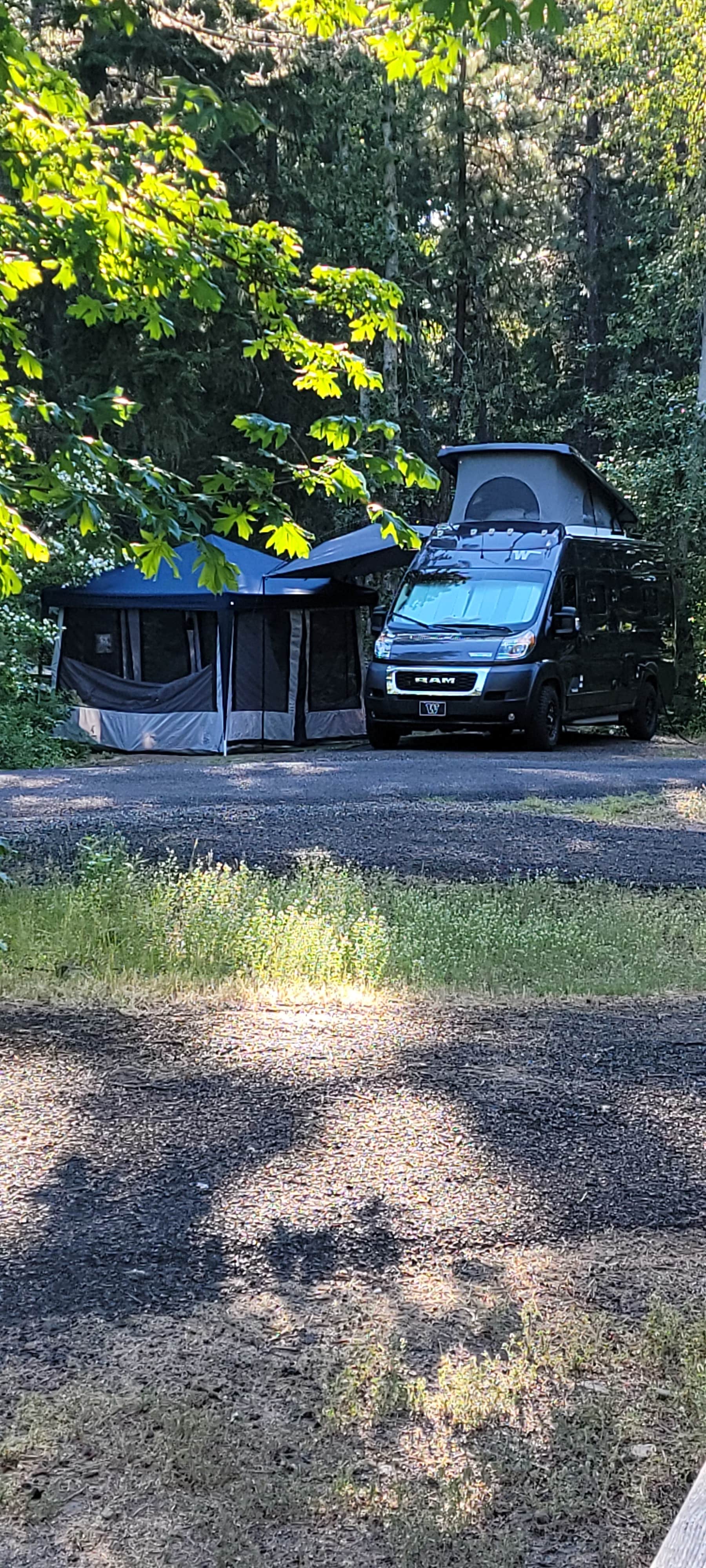 Jerrell W.'s photo of rv camping at Toll Bridge Park Campground near Hood River, OR
