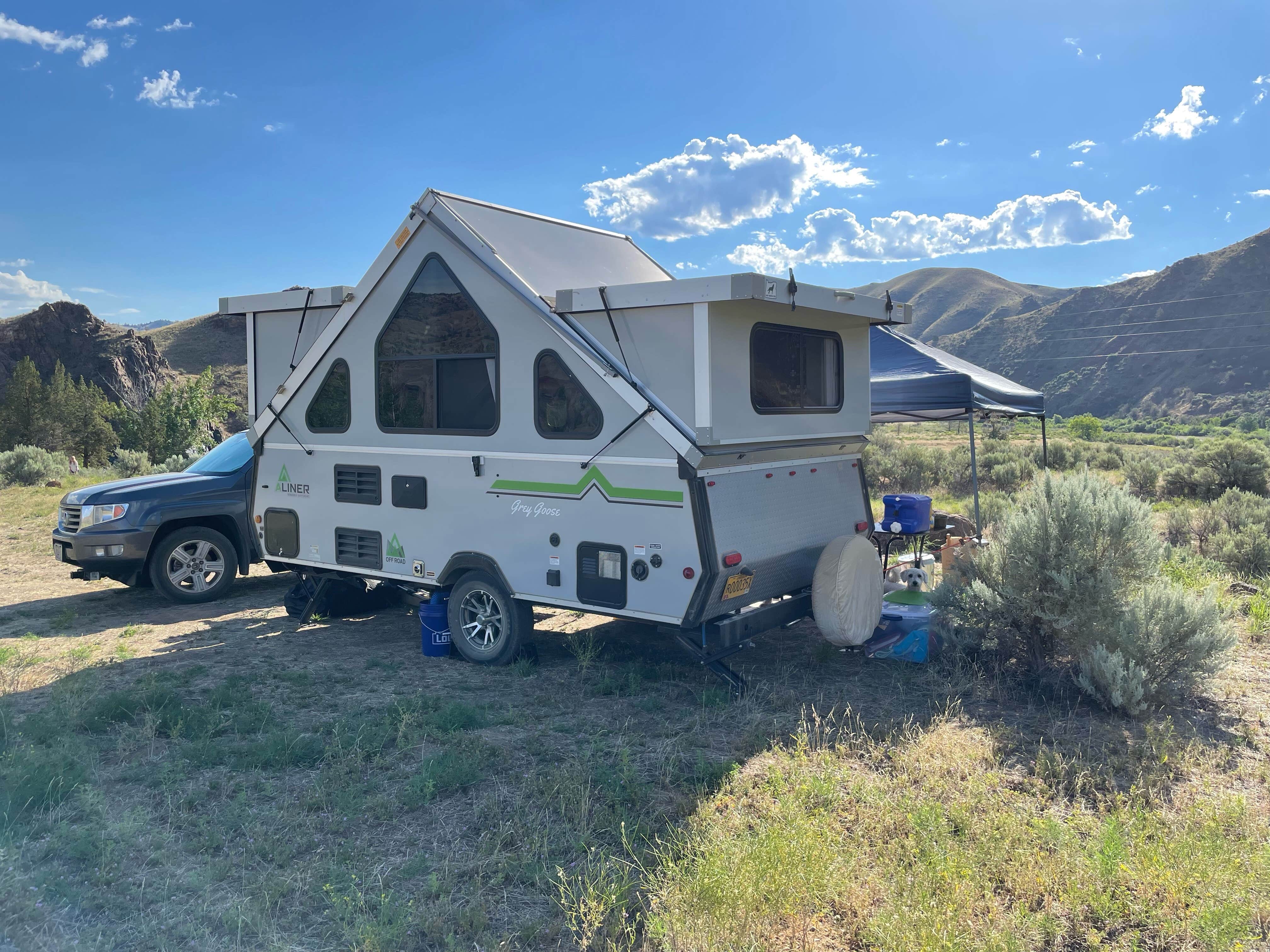Steven R.'s photo of rv camping at BLM John Day River - Priest Hole near Central Oregon