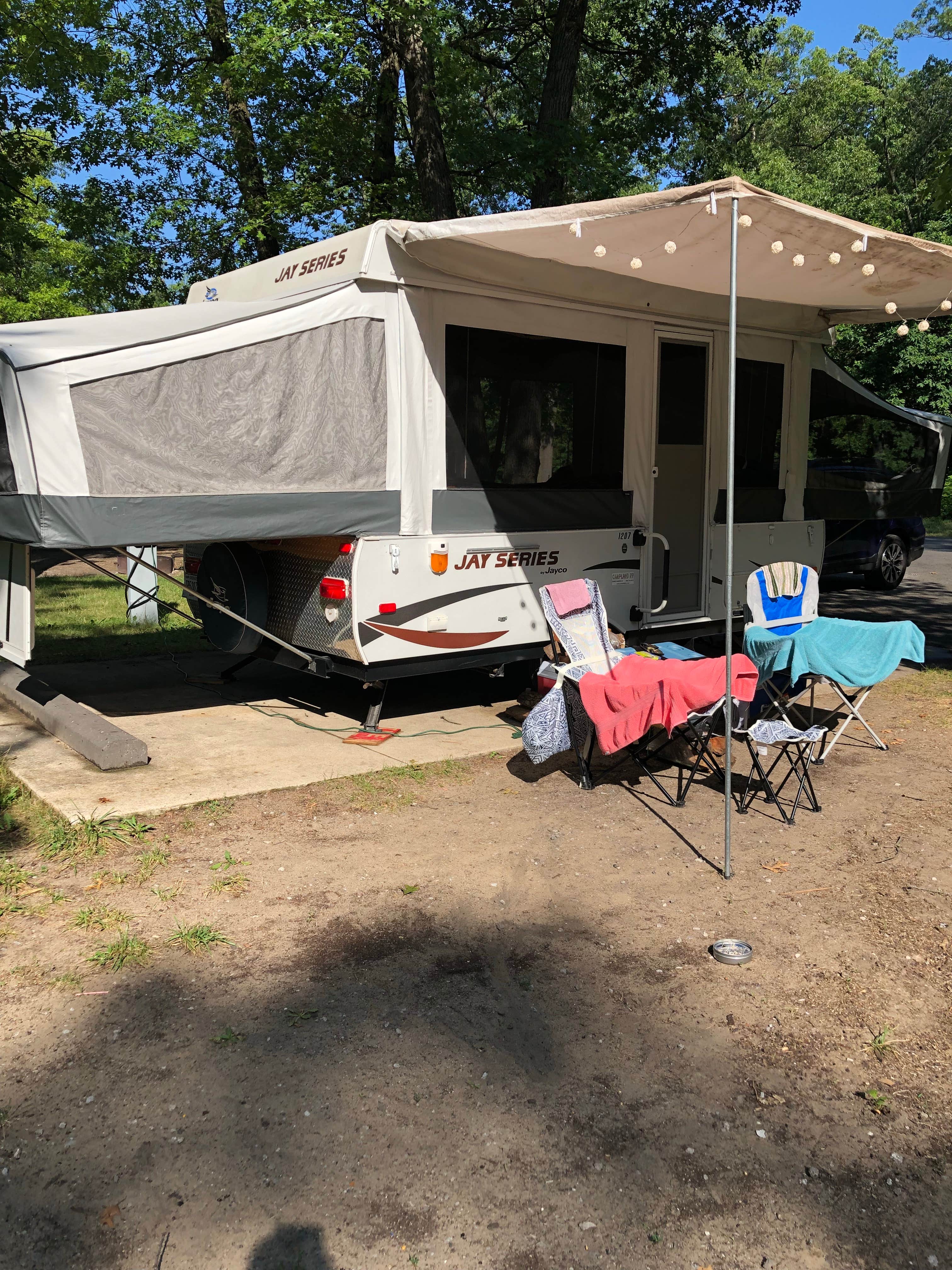 Danielle M.'s photo at Dunewood Campground — Indiana Dunes National Park near Indiana Dunes National Lakeshore