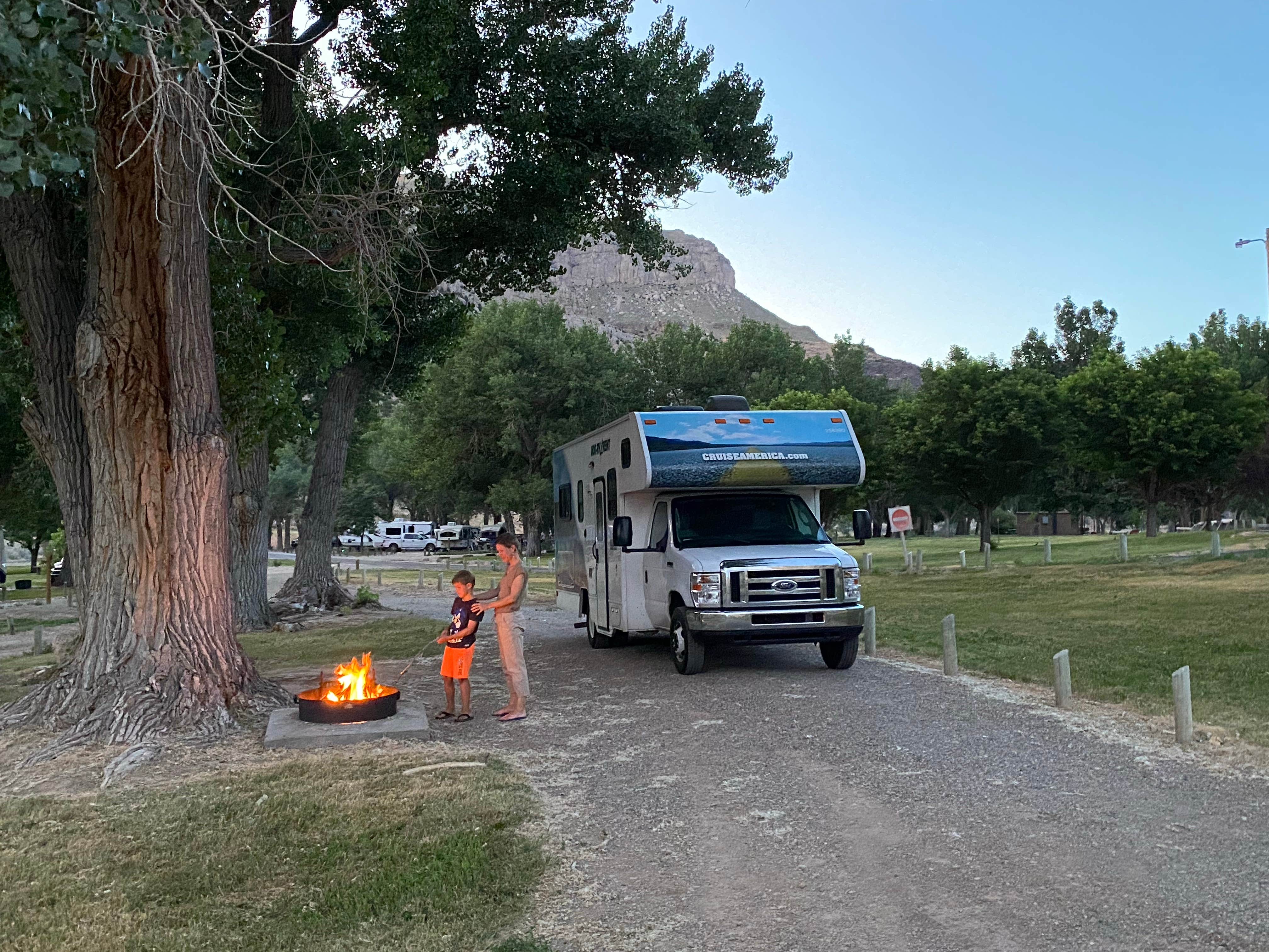 Philipp B.'s photo of rv camping at Boysen State Park Campground near Thermopolis, WY
