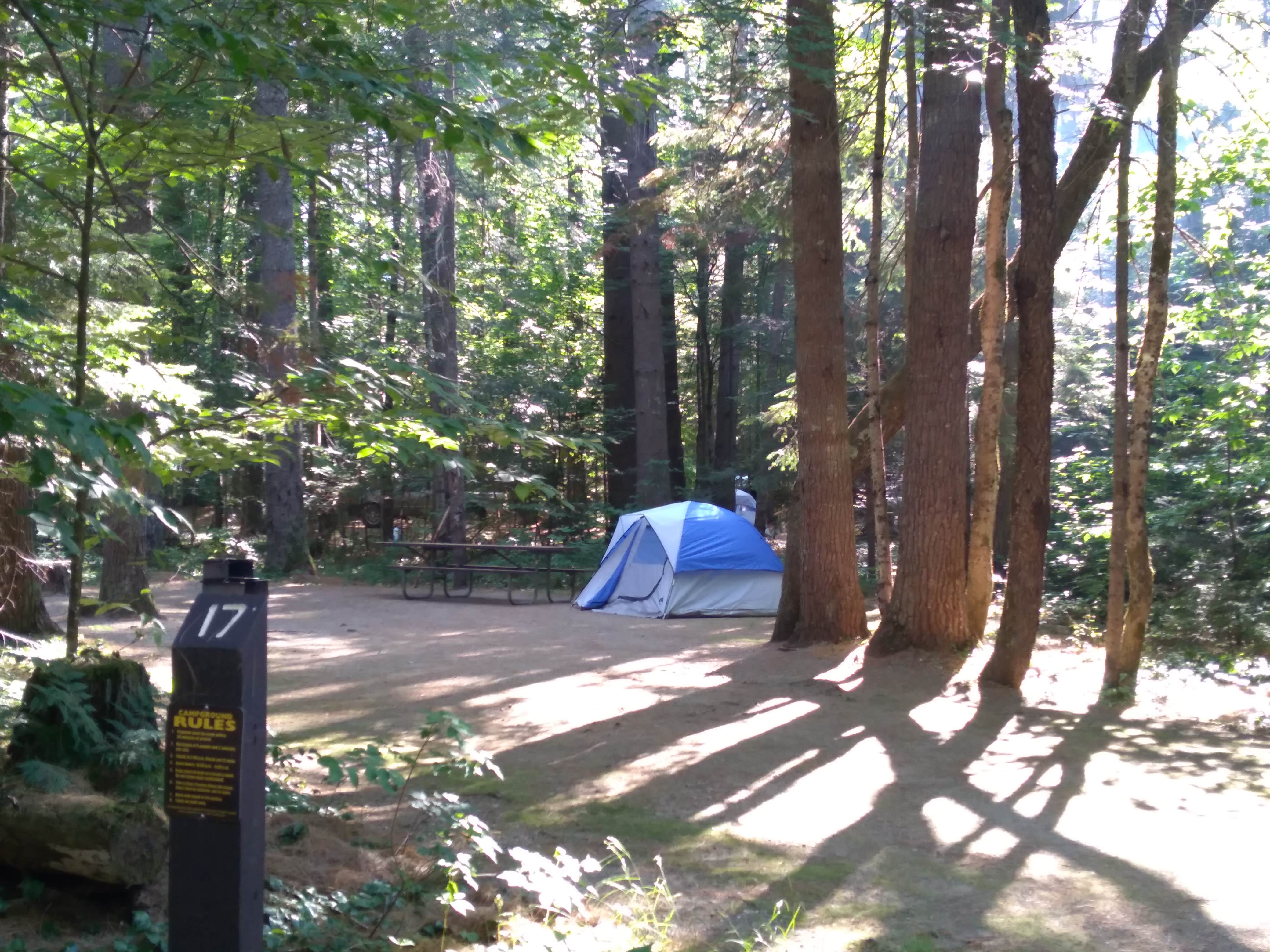 Camper-submitted photo at Passaconaway Campground near Chocorua, NH