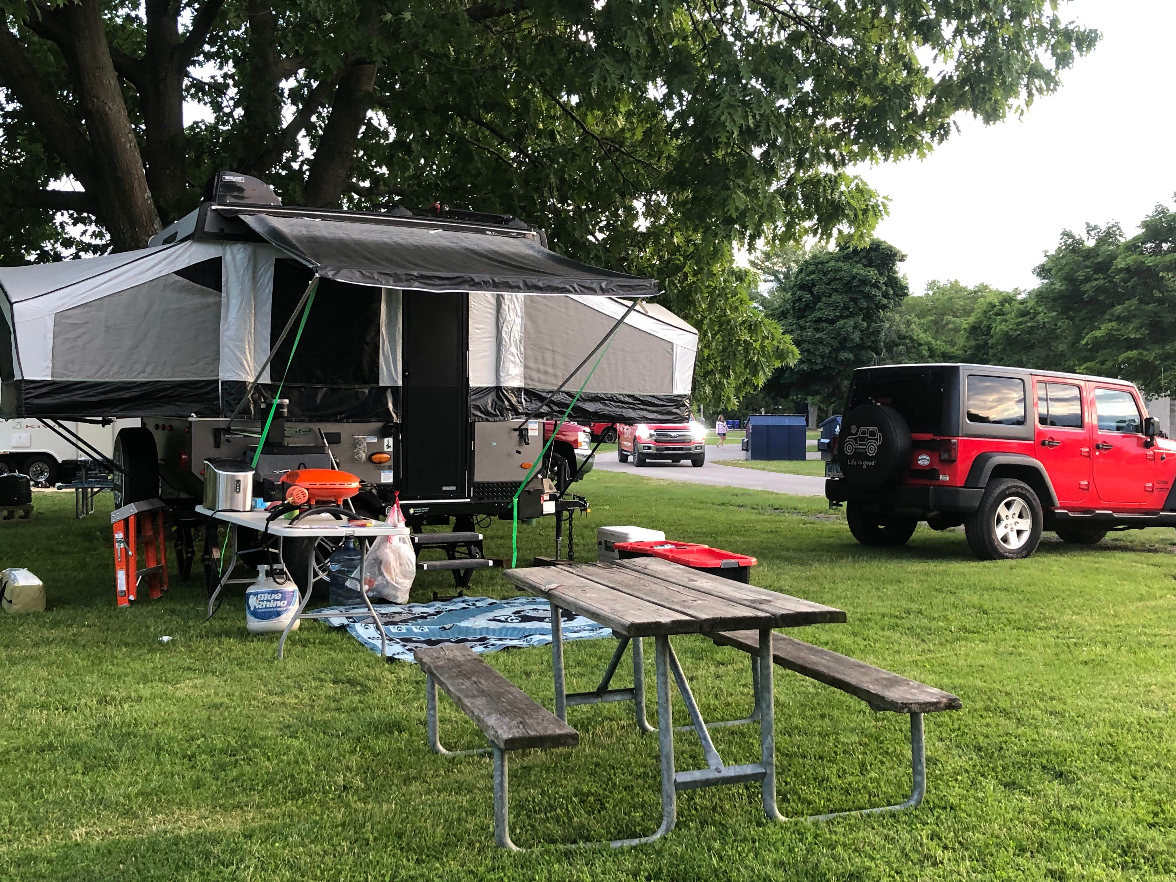 Kristin's photo at Four Mile Creek State Park Campground near Niagara Falls, NY