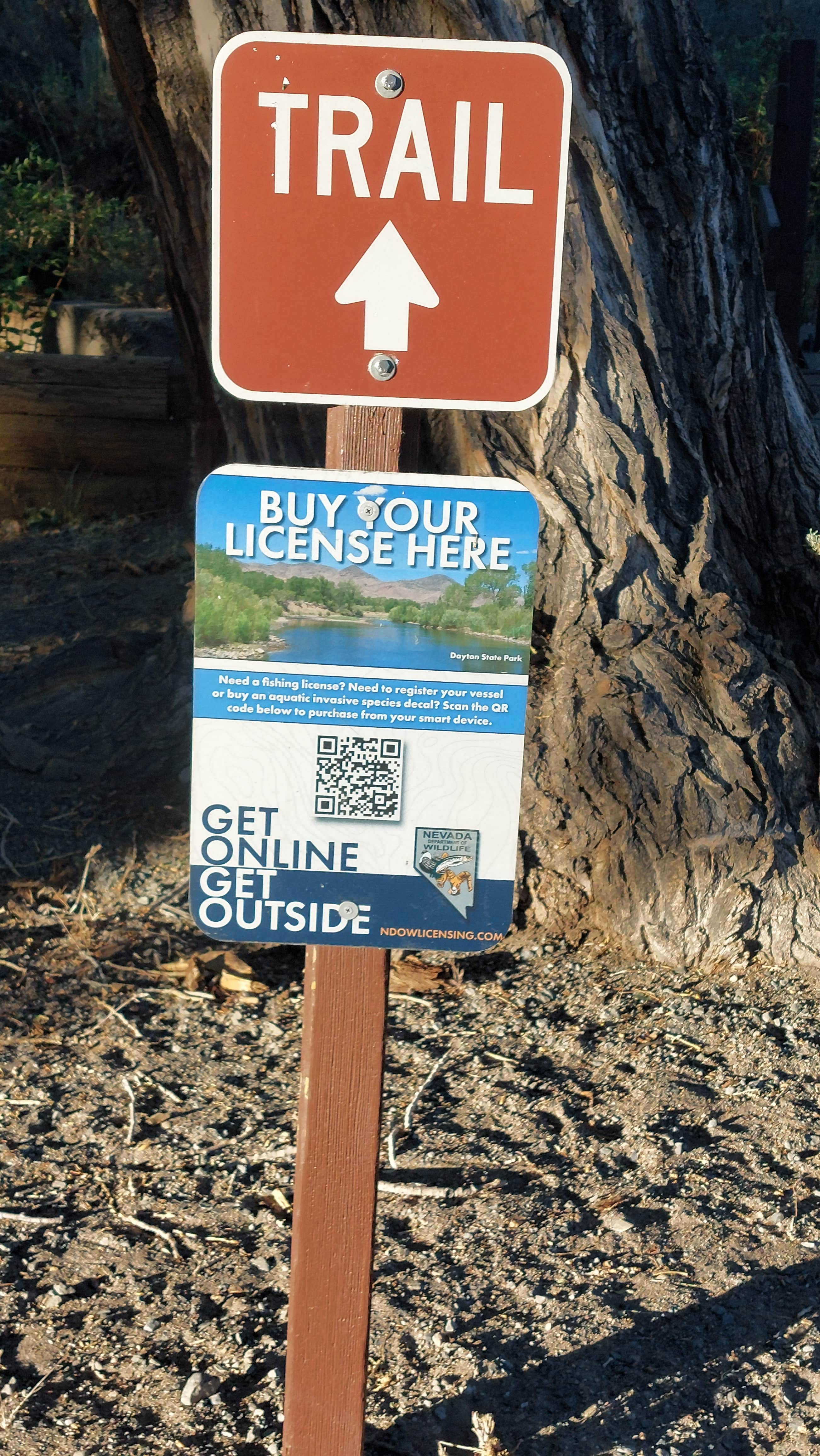Camper-submitted photo at Dayton State Park Campground near Virginia City, NV