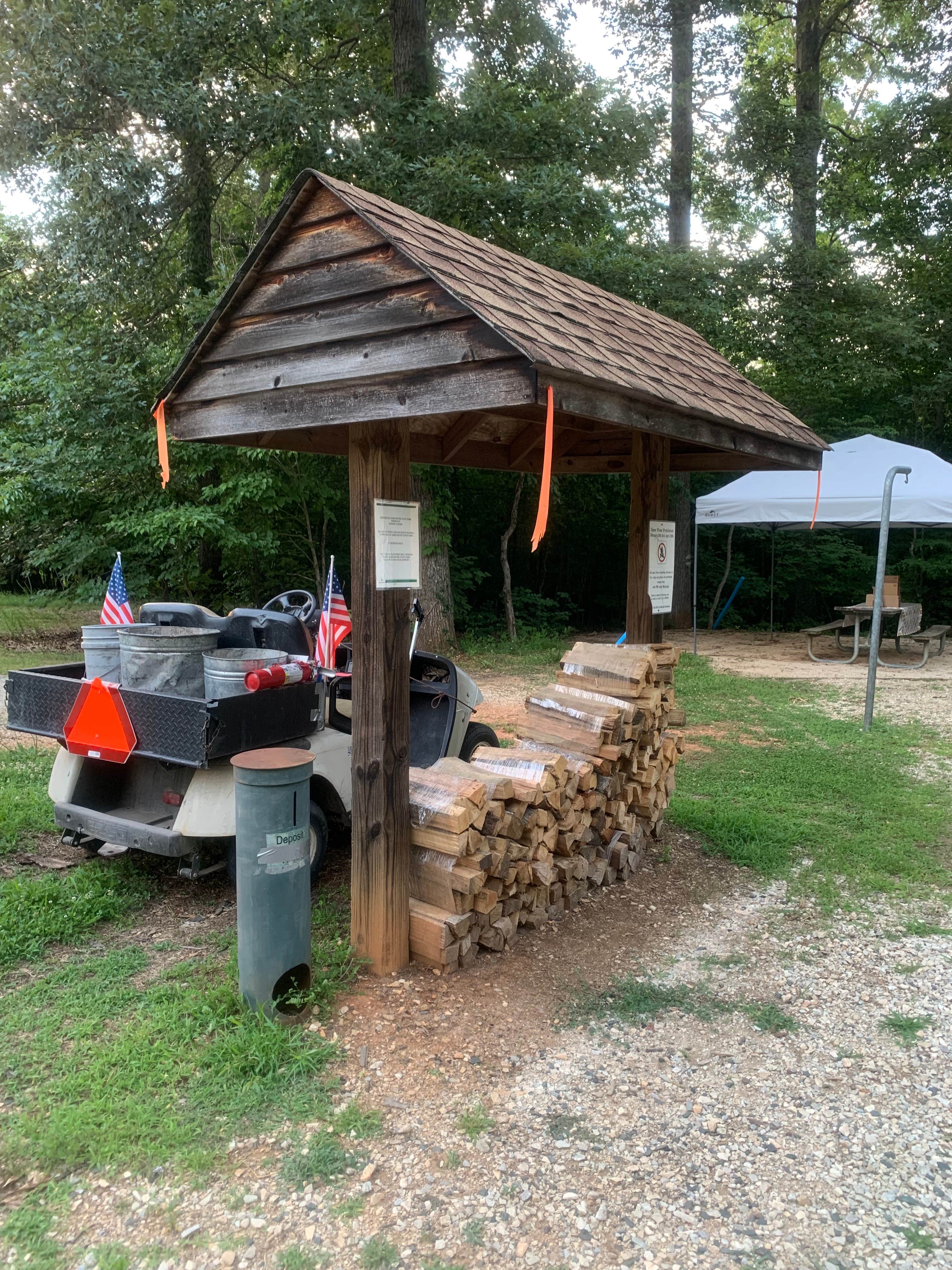 Gary G.'s photo of tent camping at Branch Pond — James River State Park near Glasgow, VA