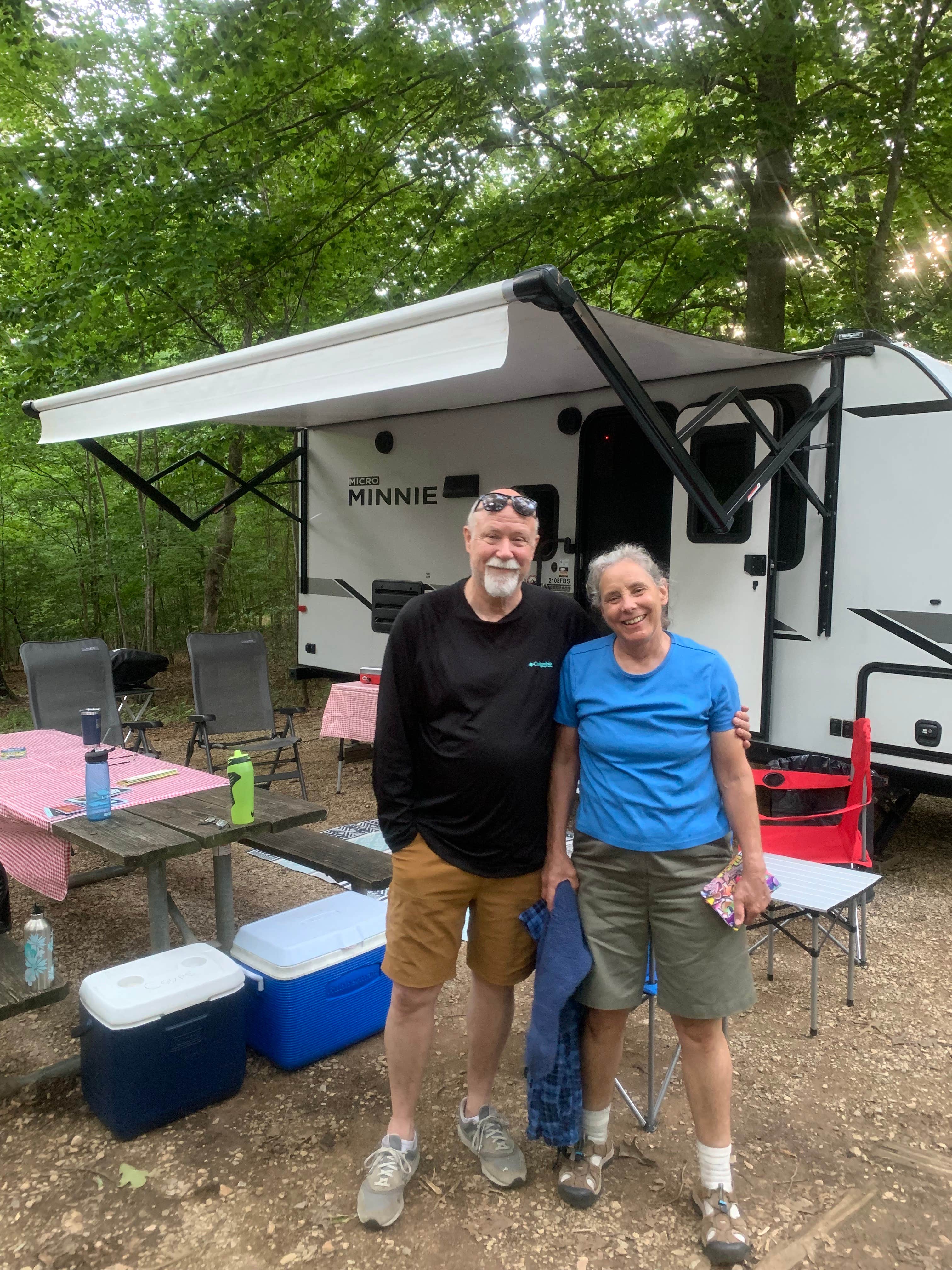 Gary G.'s photo of tent camping at Branch Pond — James River State Park in Virginia