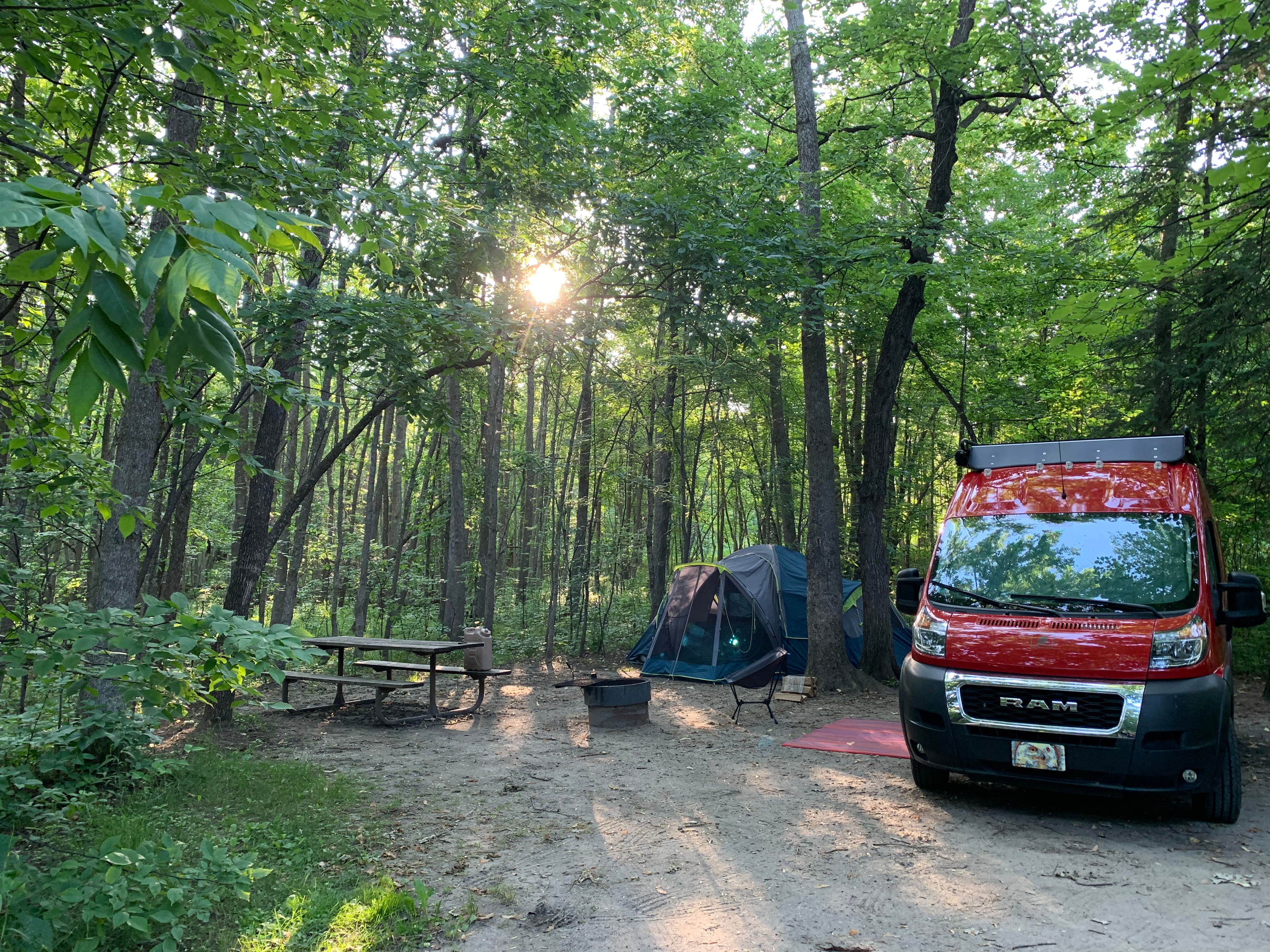 Donna H.'s photo at Bear Paw Campground — Itasca State Park near Midway, MN