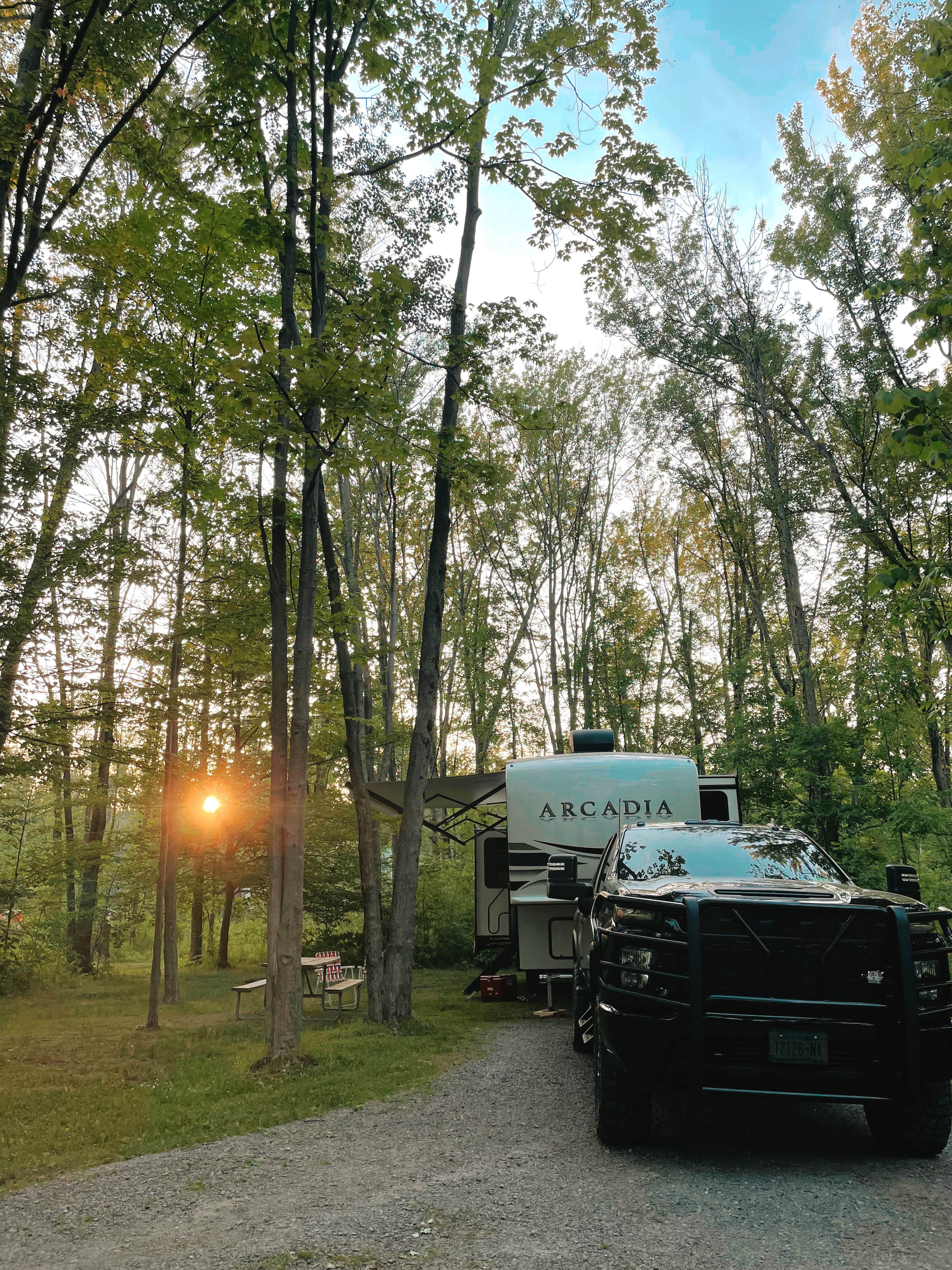 Bella S.'s photo of rv camping at Hamlin Beach State Park Campground near Hilton, NY