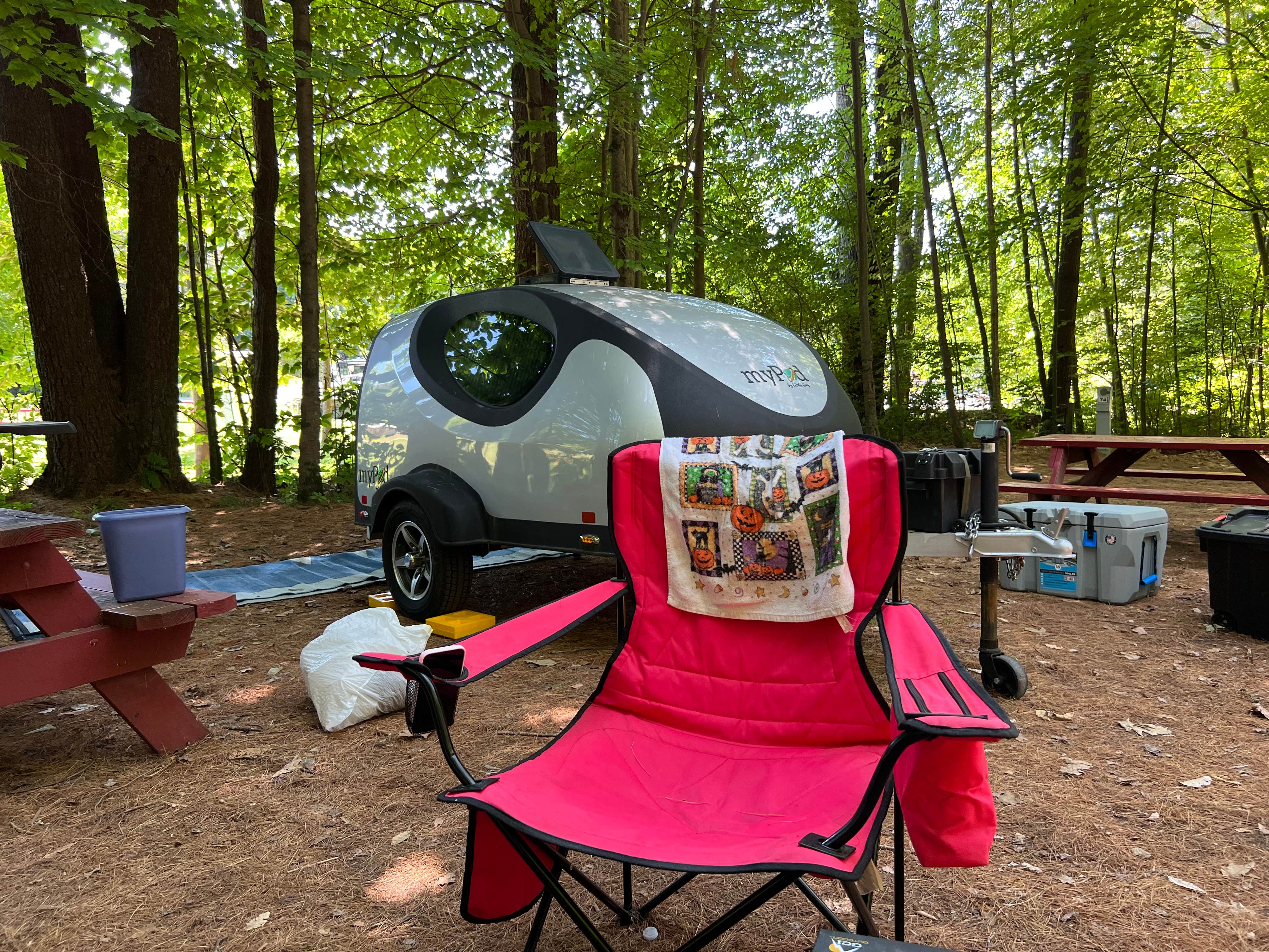 Camper-submitted photo at Country Aire Campgrounds near Whately, MA