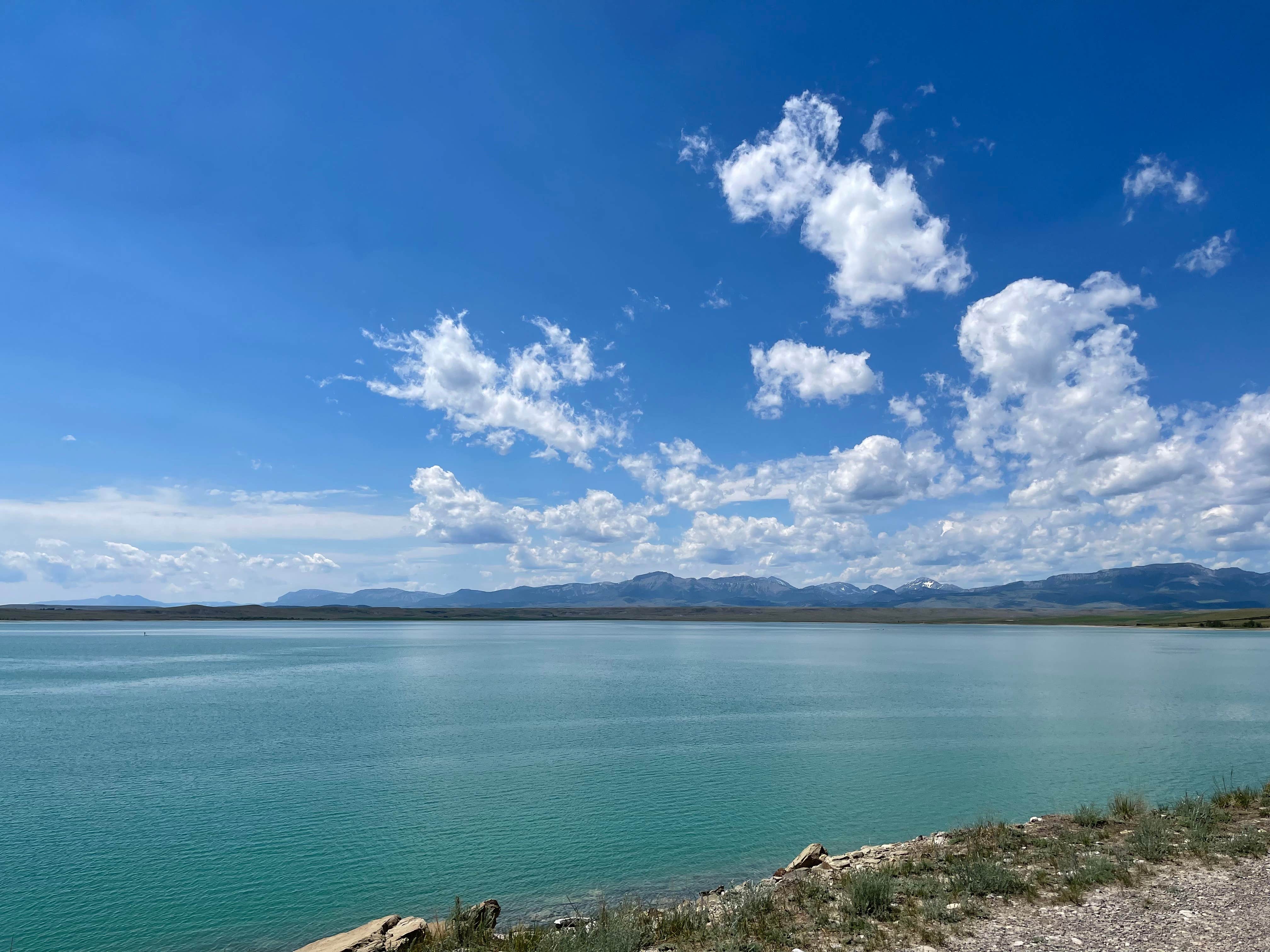 Camper-submitted photo at Bynum Reservoir near Bynum, MT