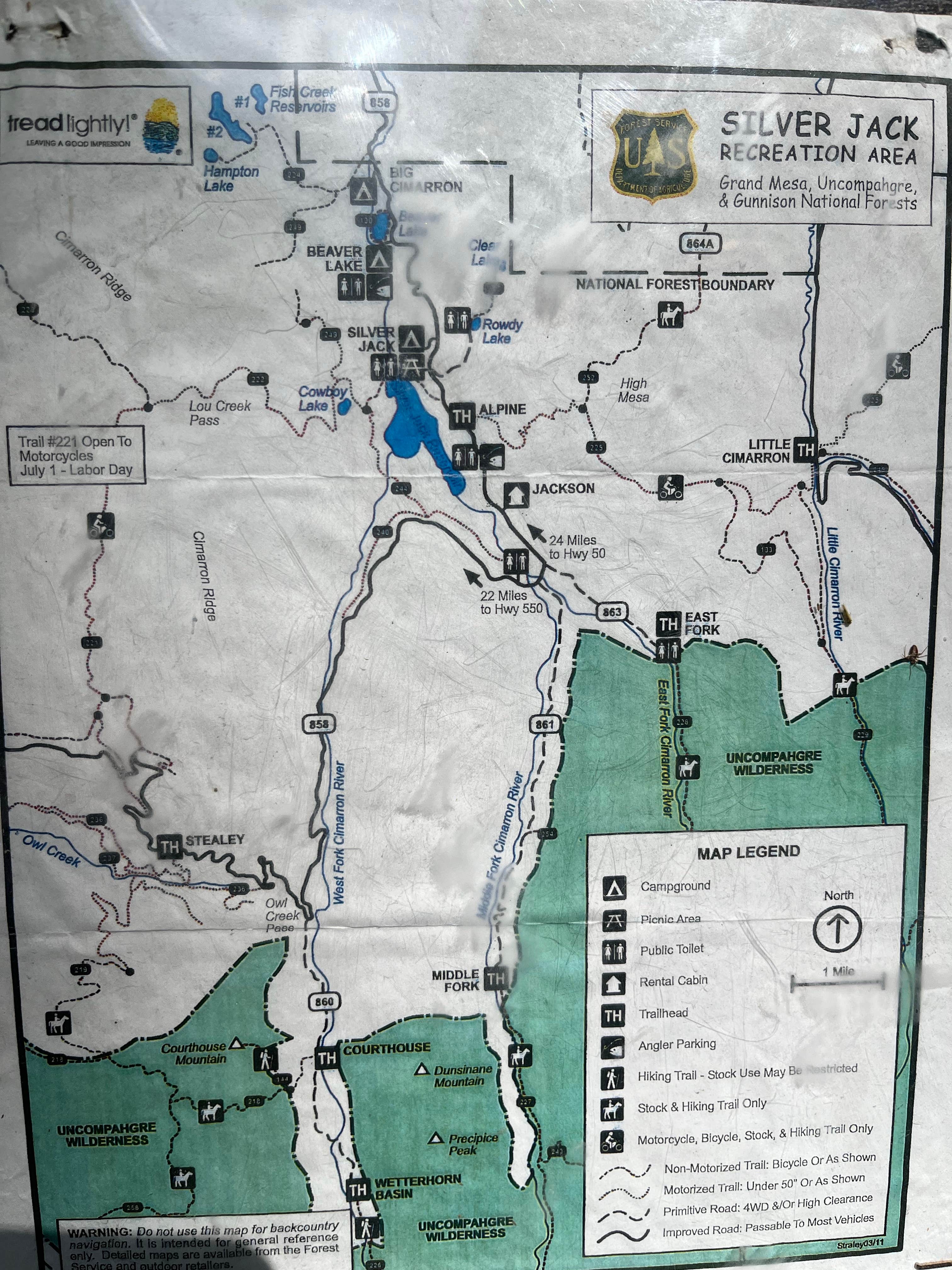 Camper-submitted photo at Silver Jack Campground near Black Canyon of the Gunnison National Park